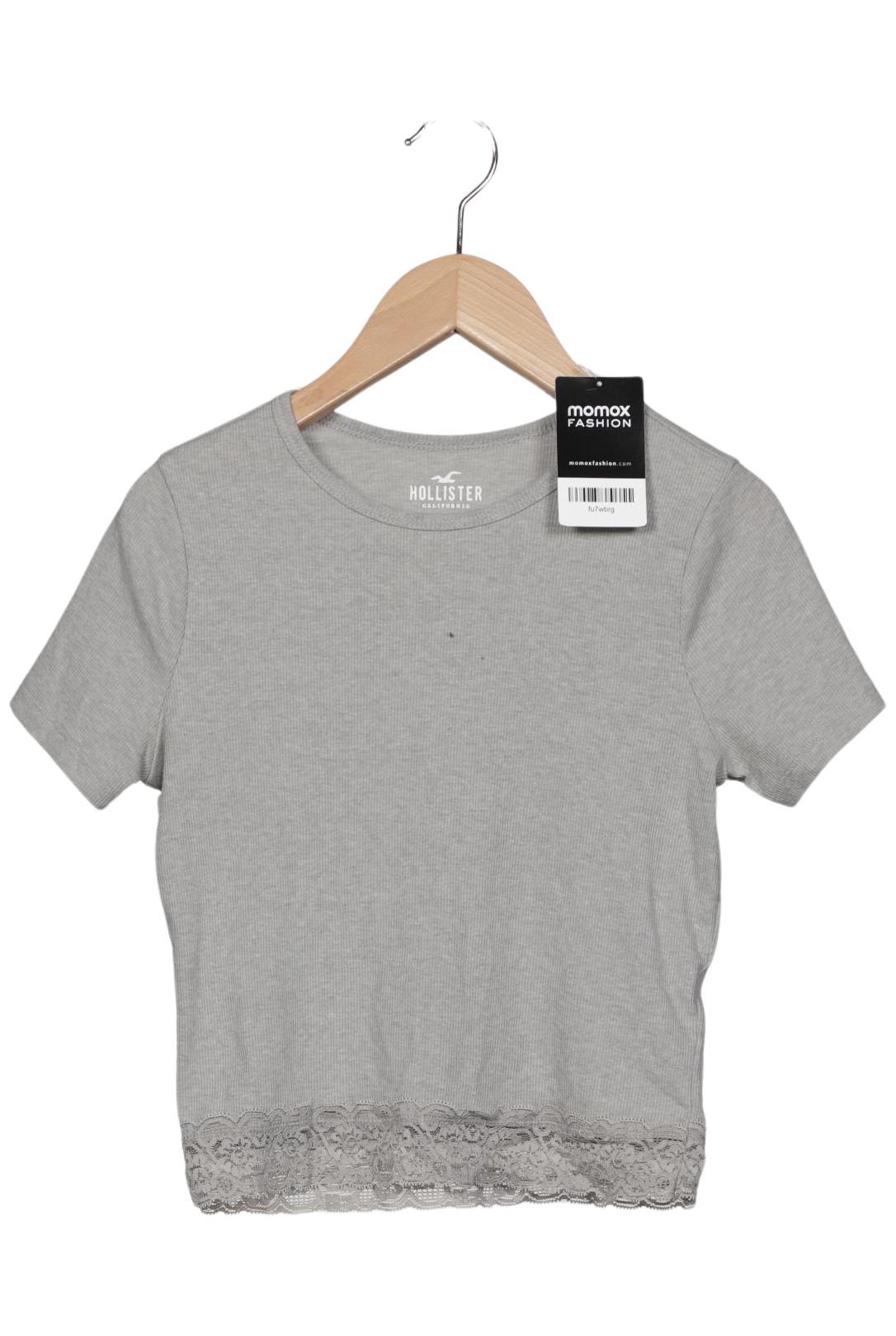 

Hollister Damen T-Shirt, grau, Gr. 36