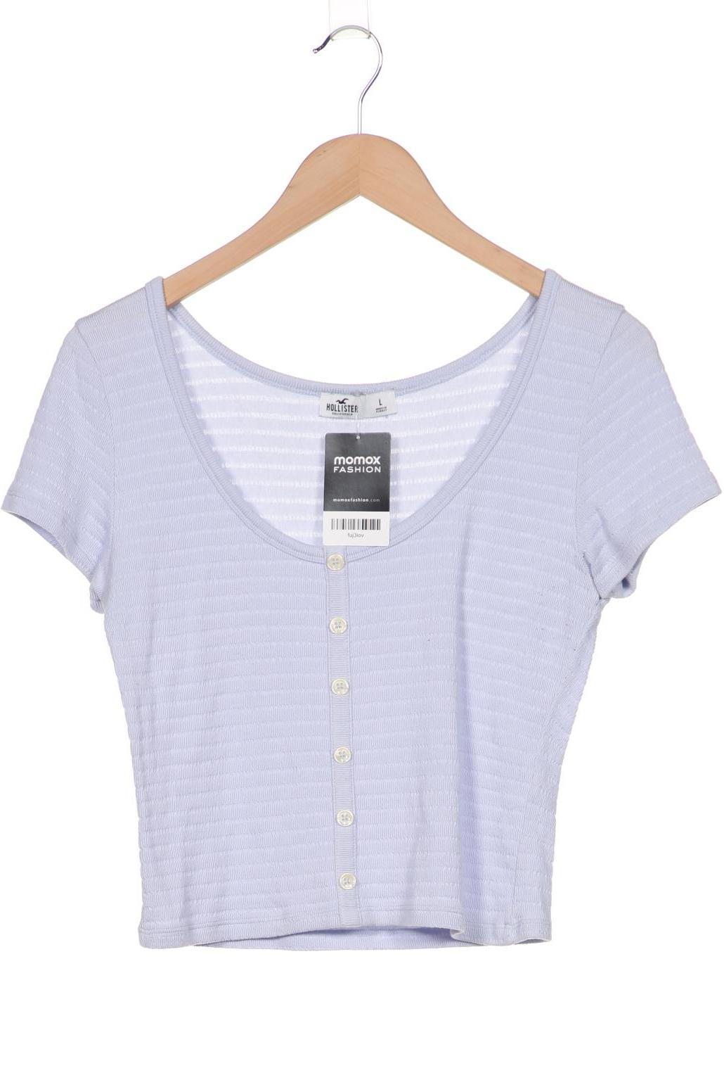 

Hollister Damen T-Shirt, hellblau