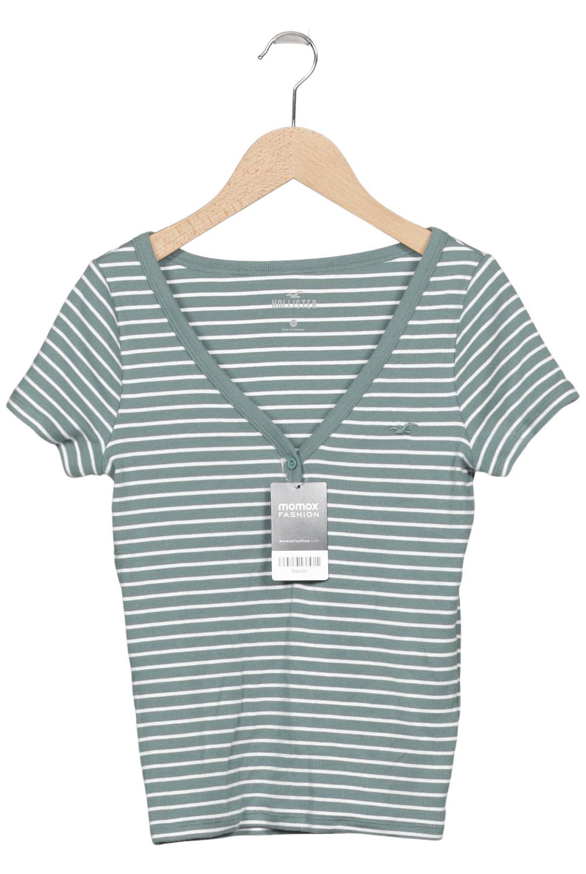 

Hollister Damen T-Shirt, grün, Gr. 38