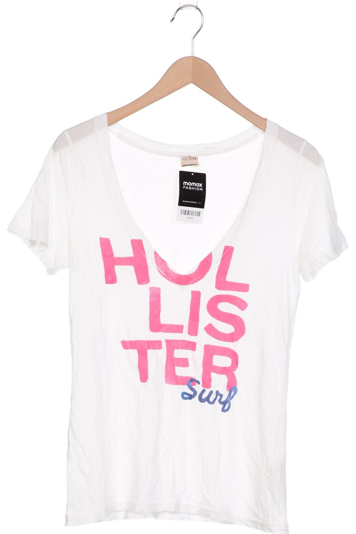 

Hollister Damen T-Shirt, weiß, Gr. 38