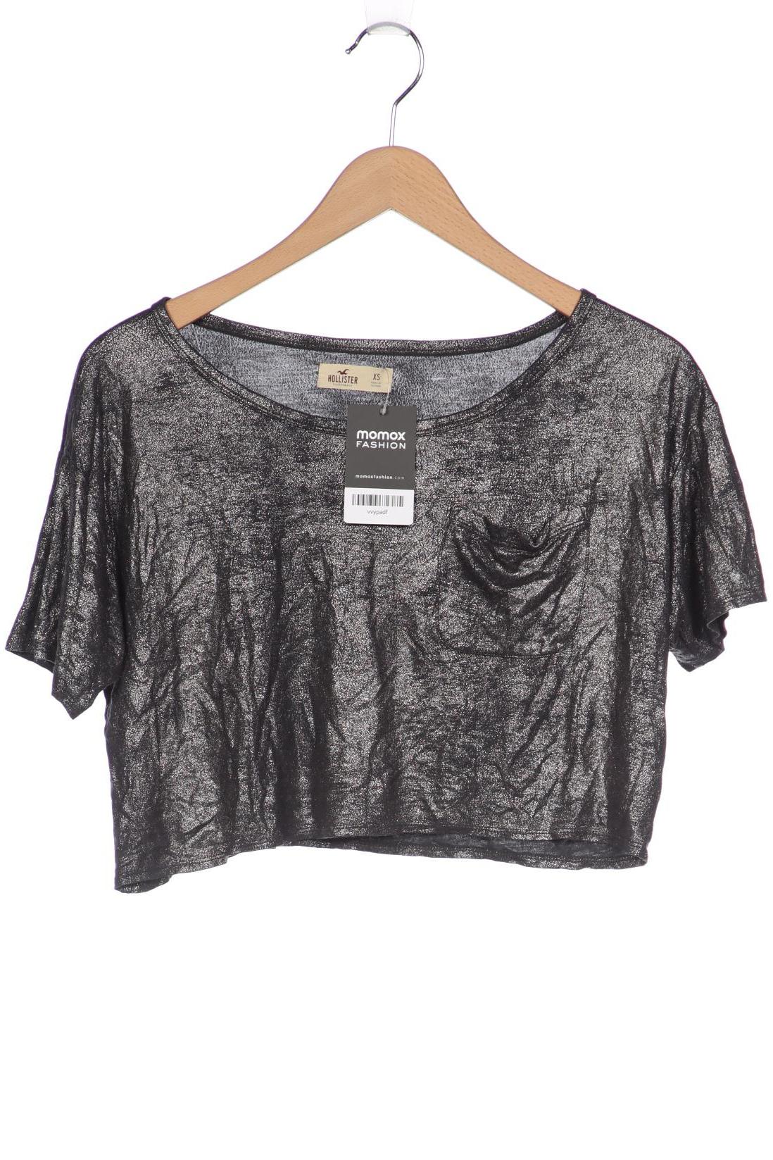 

Hollister Damen T-Shirt, grau, Gr. 34