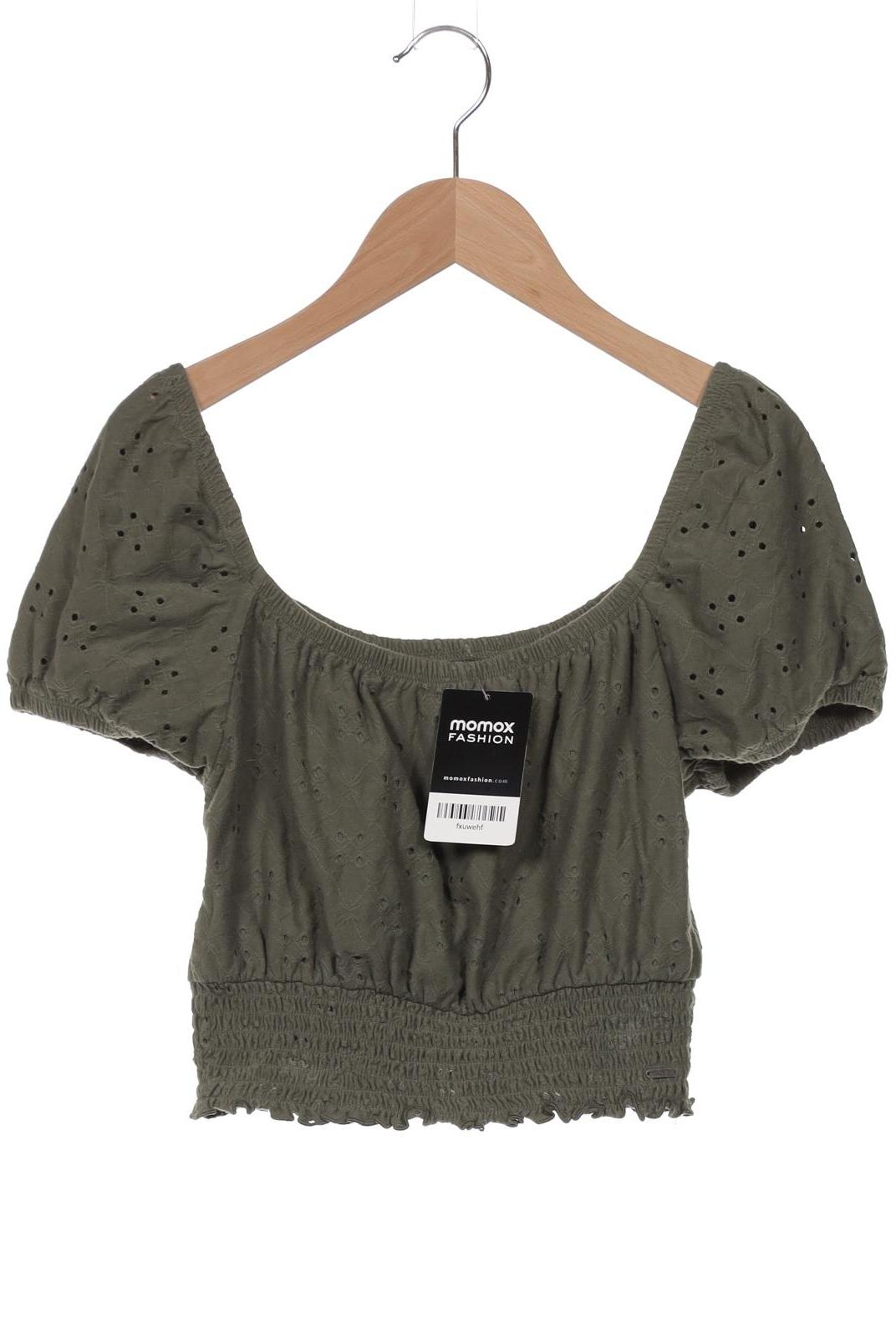 

Hollister Damen T-Shirt, grün, Gr. 36