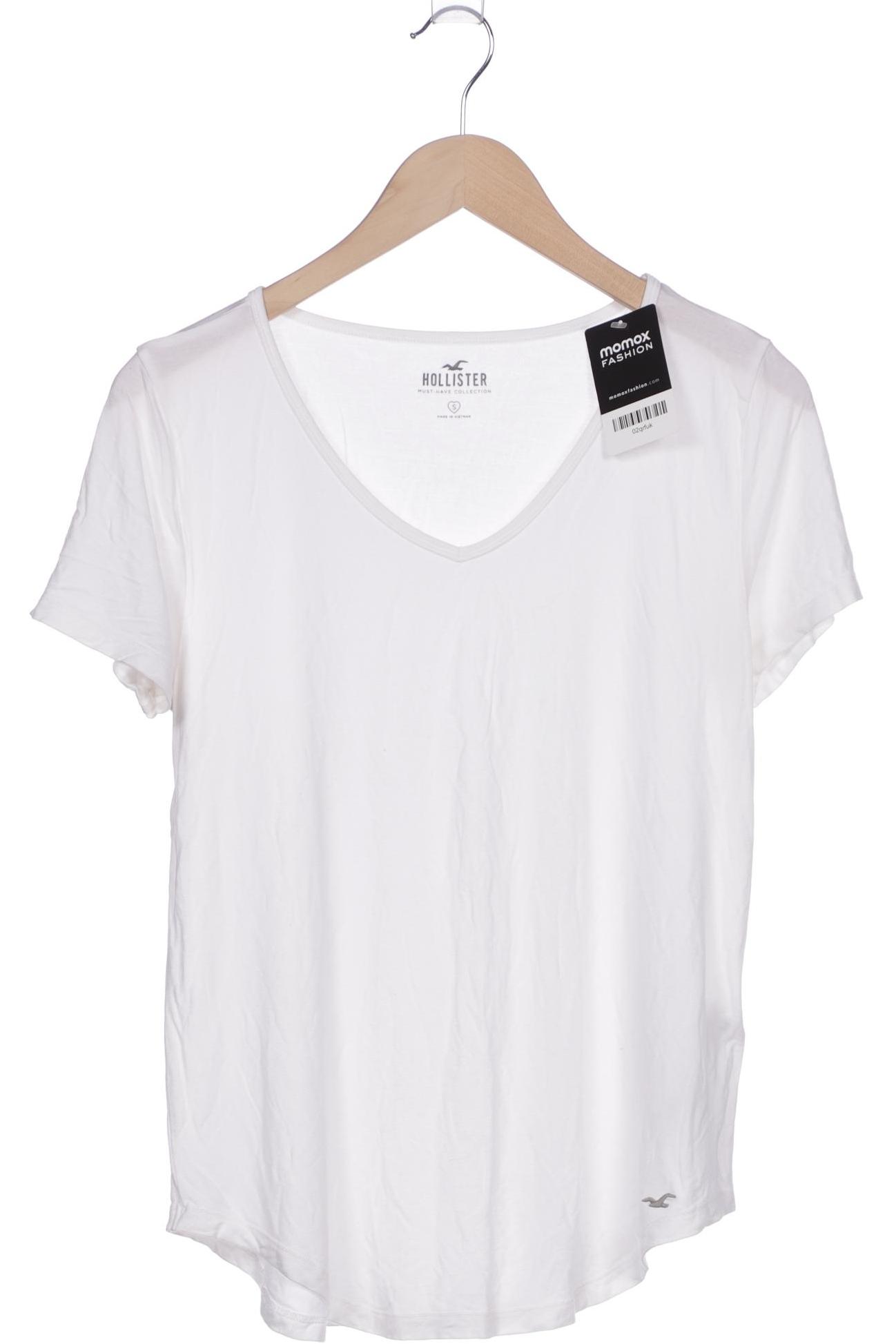 

Hollister Damen T-Shirt, weiß, Gr. 36
