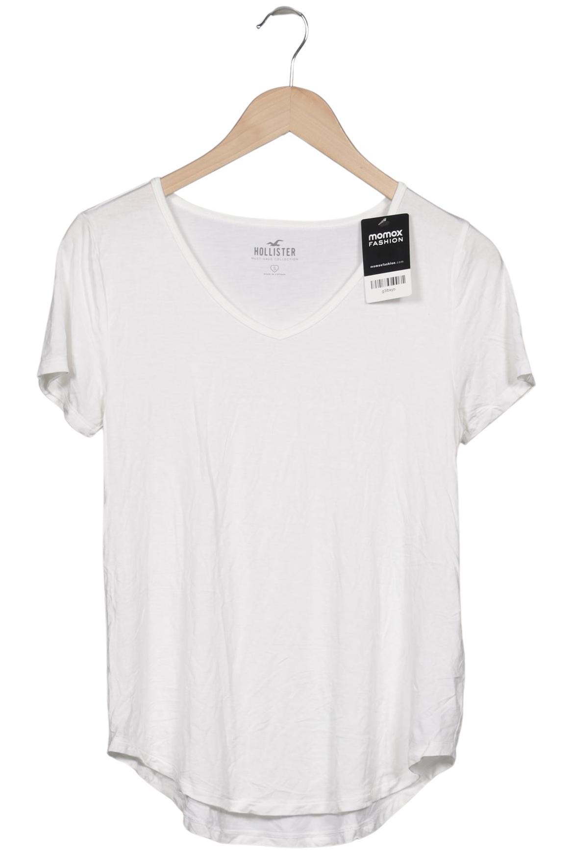 

Hollister Damen T-Shirt, weiß, Gr. 36