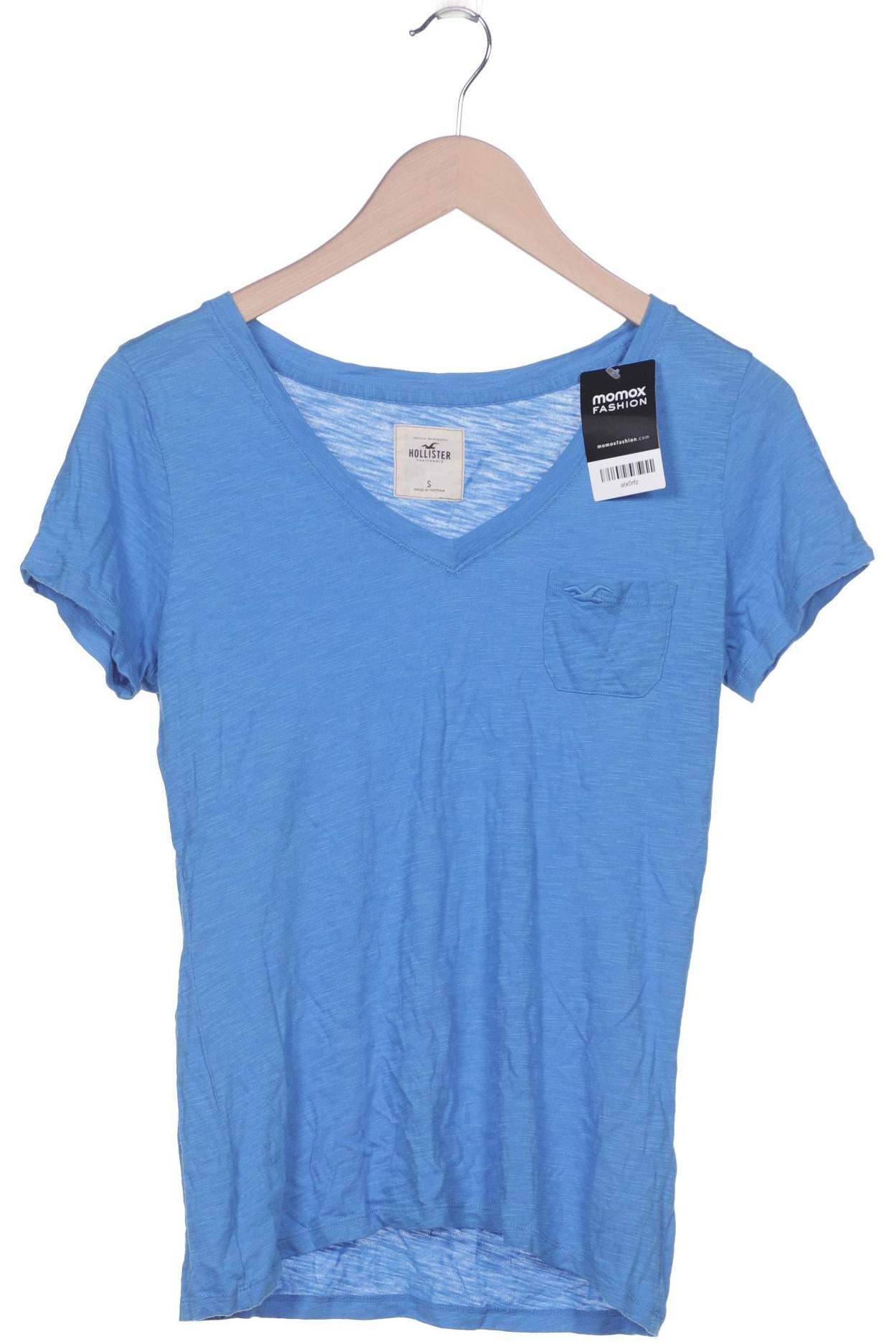

Hollister Damen T-Shirt, blau, Gr. 36