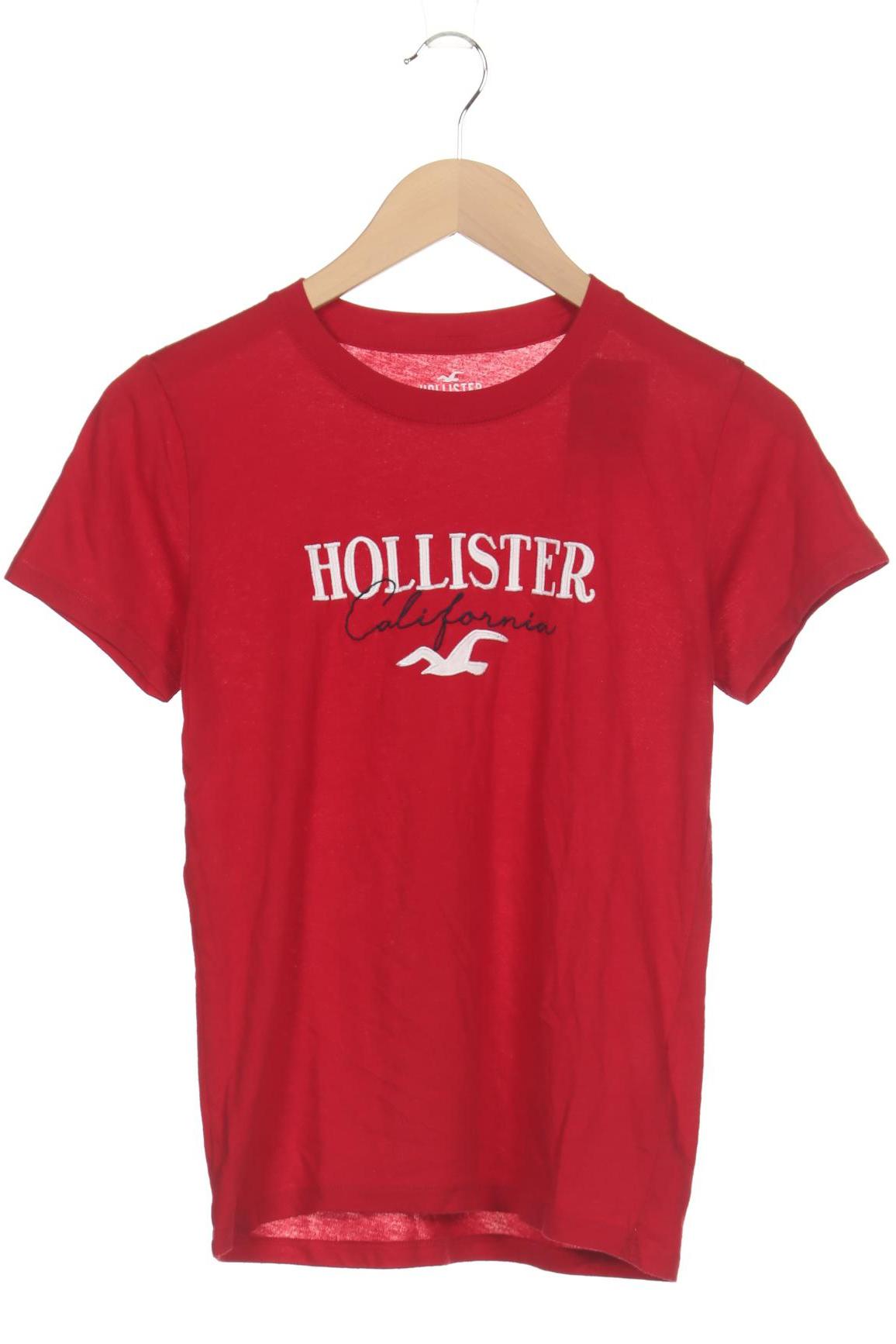 

Hollister Damen T-Shirt, rot, Gr. 36