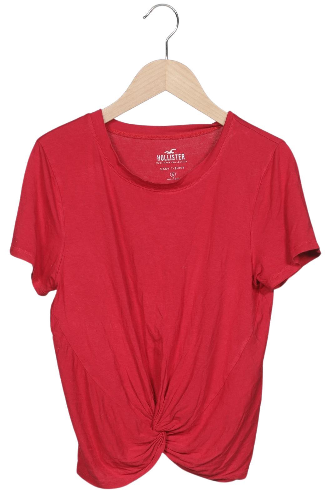 

Hollister Damen T-Shirt, rot, Gr. 36