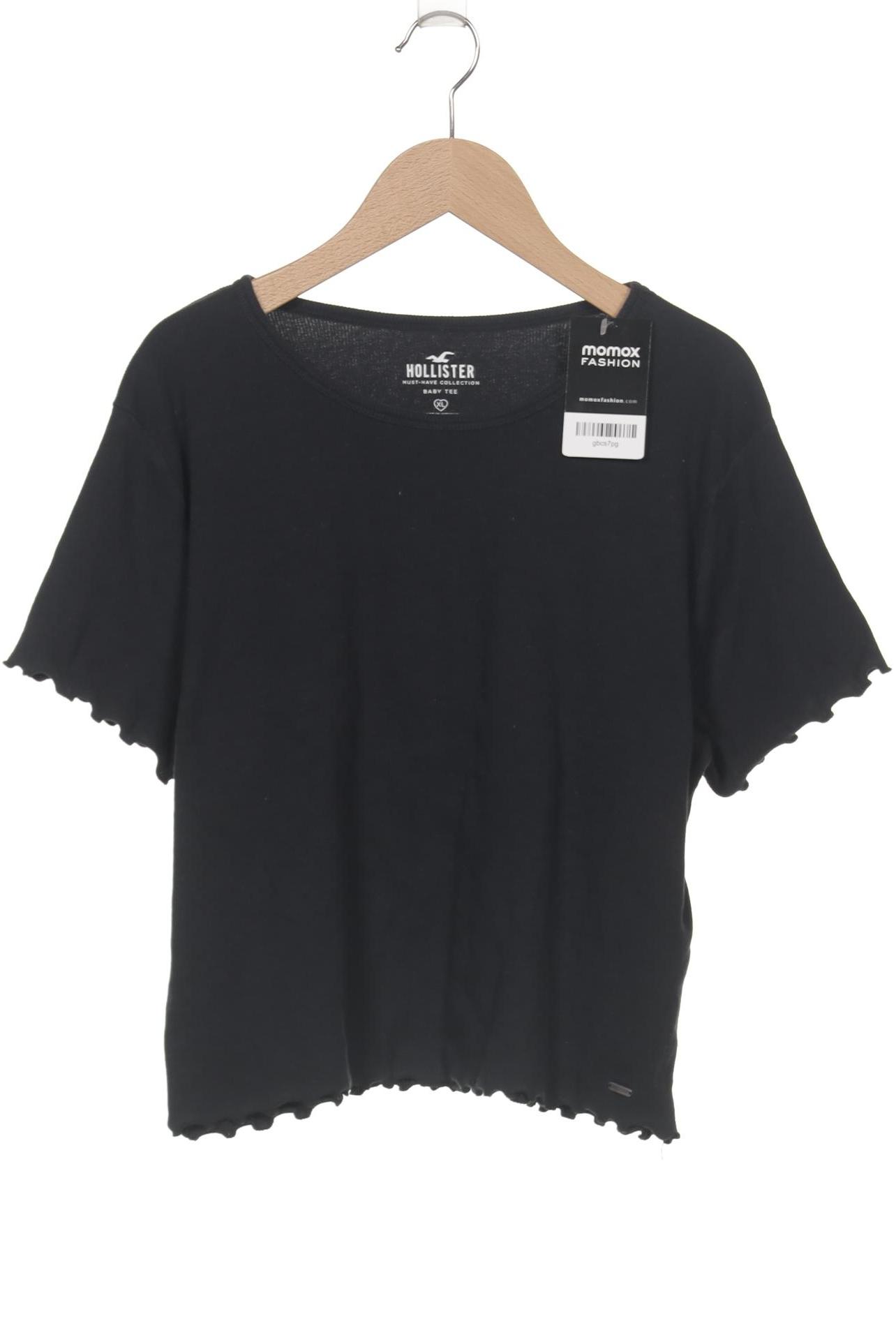 

Hollister Damen T-Shirt, schwarz, Gr. 44