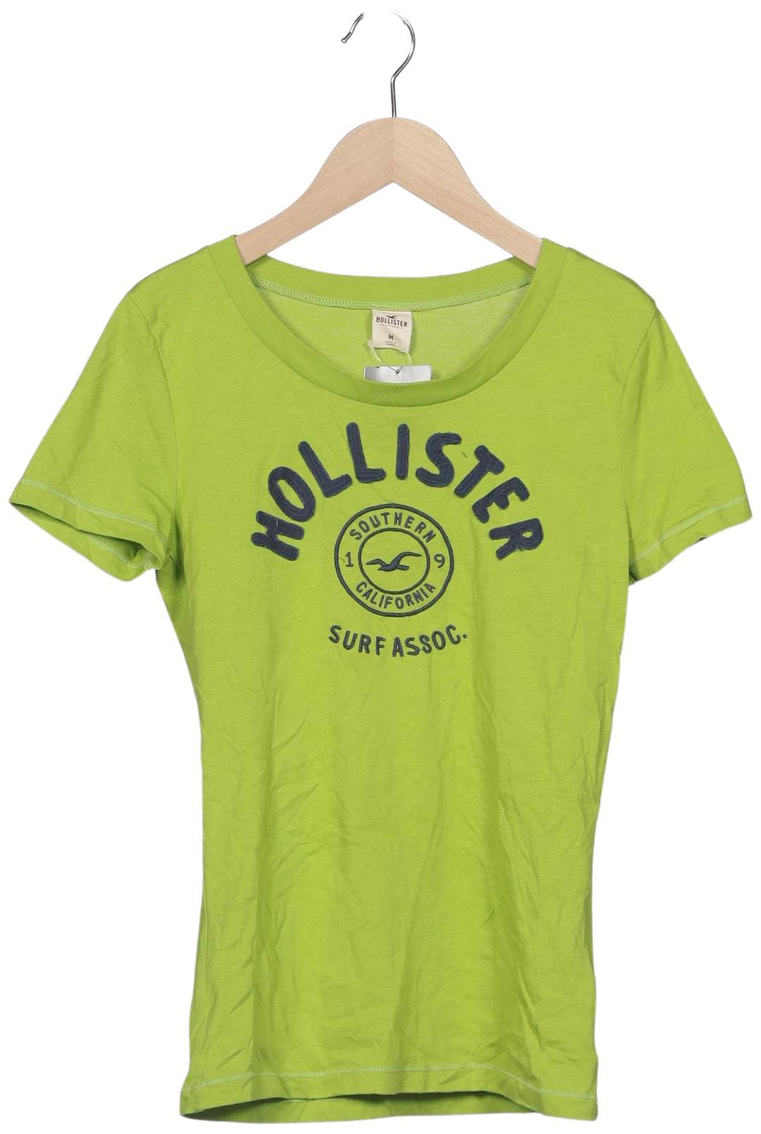 

Hollister Damen T-Shirt, hellgrün, Gr. 38