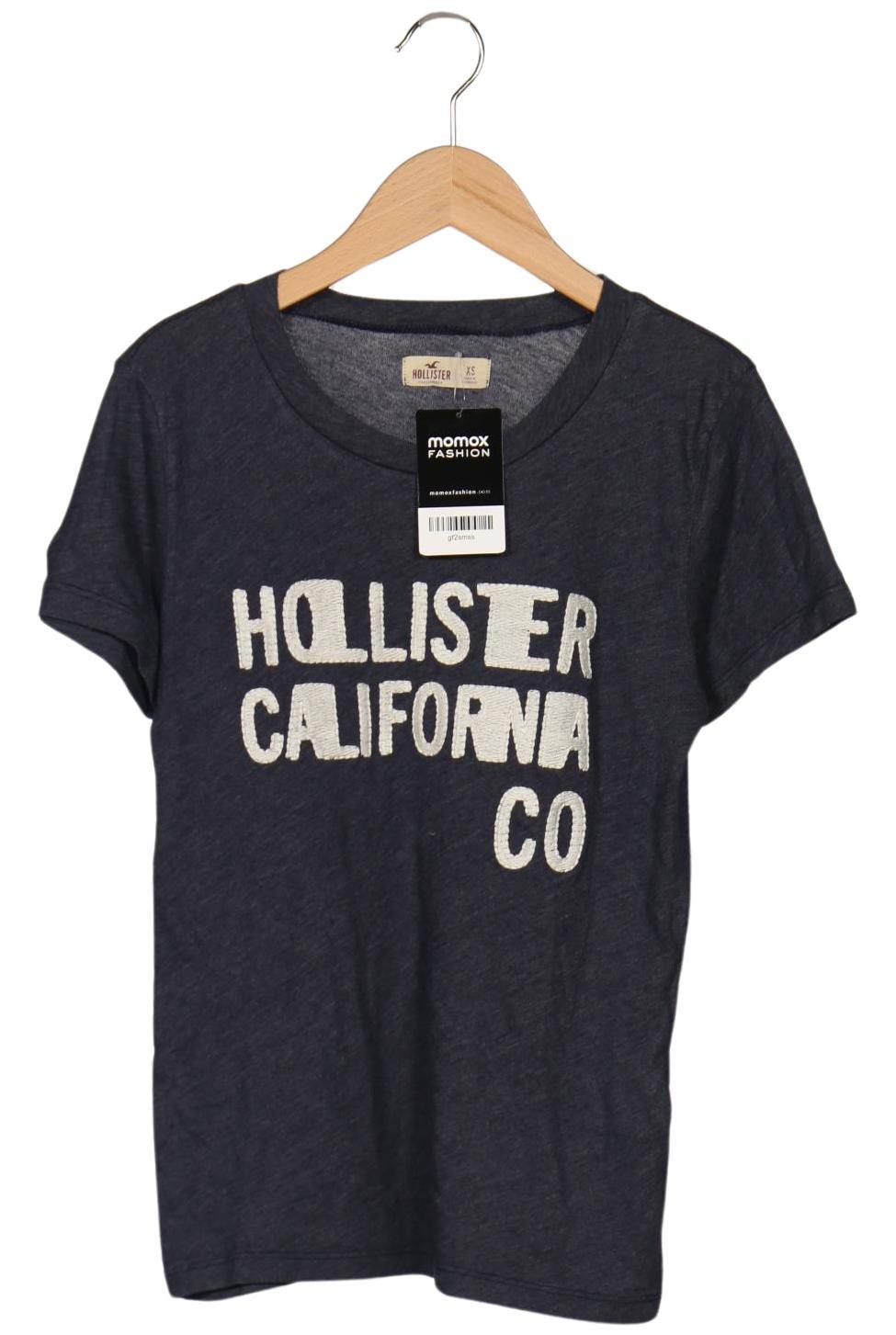 

Hollister Damen T-Shirt, blau, Gr. 34