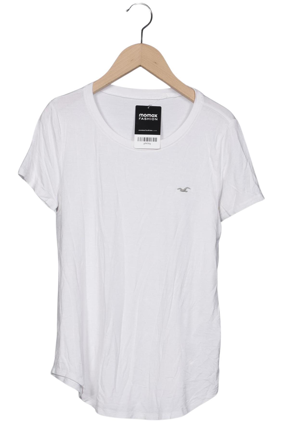 

Hollister Damen T-Shirt, weiß, Gr. 34