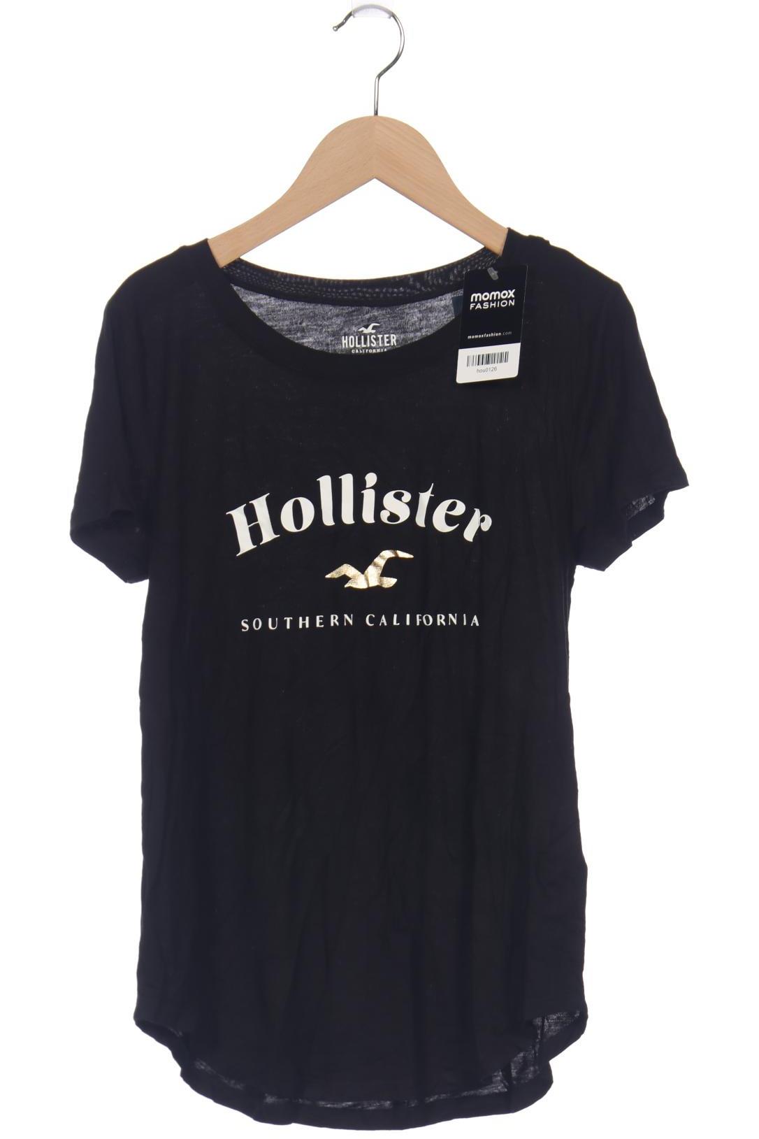 

Hollister Damen T-Shirt, schwarz, Gr. 34