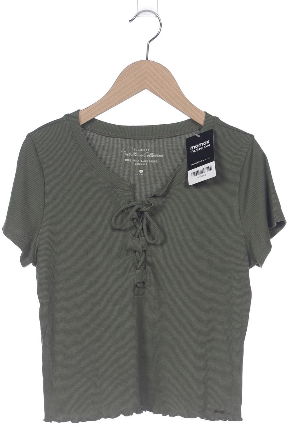 

Hollister Damen T-Shirt, grün, Gr. 38