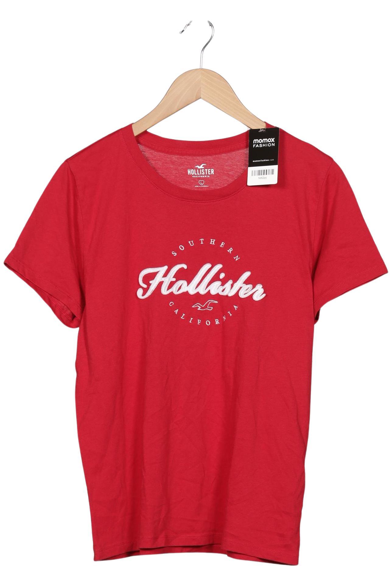 

Hollister Damen T-Shirt, rot, Gr. 42