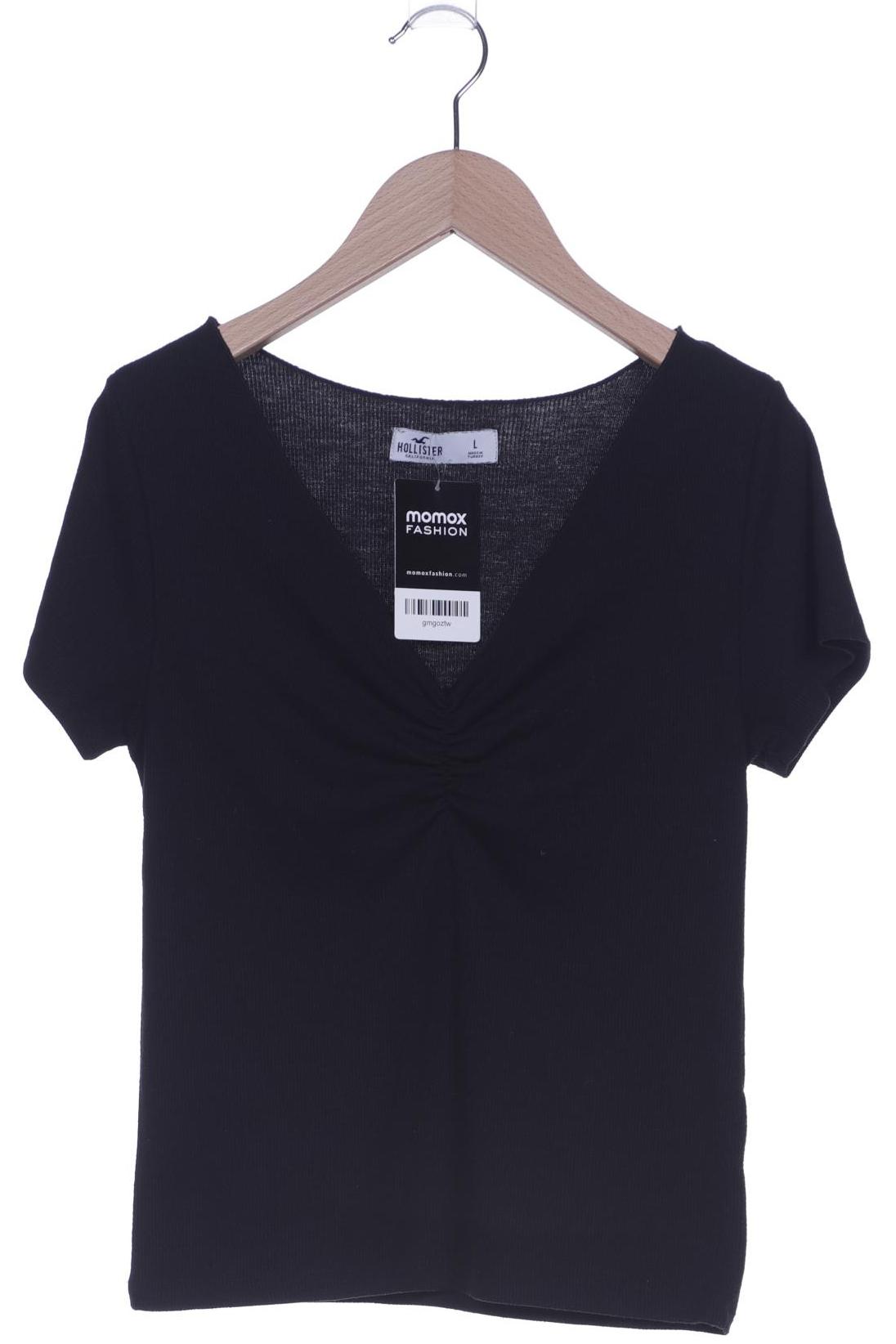

Hollister Damen T-Shirt, schwarz, Gr. 42