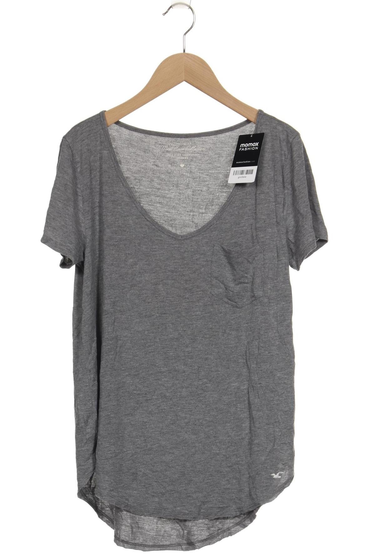 

Hollister Damen T-Shirt, grau, Gr. 36