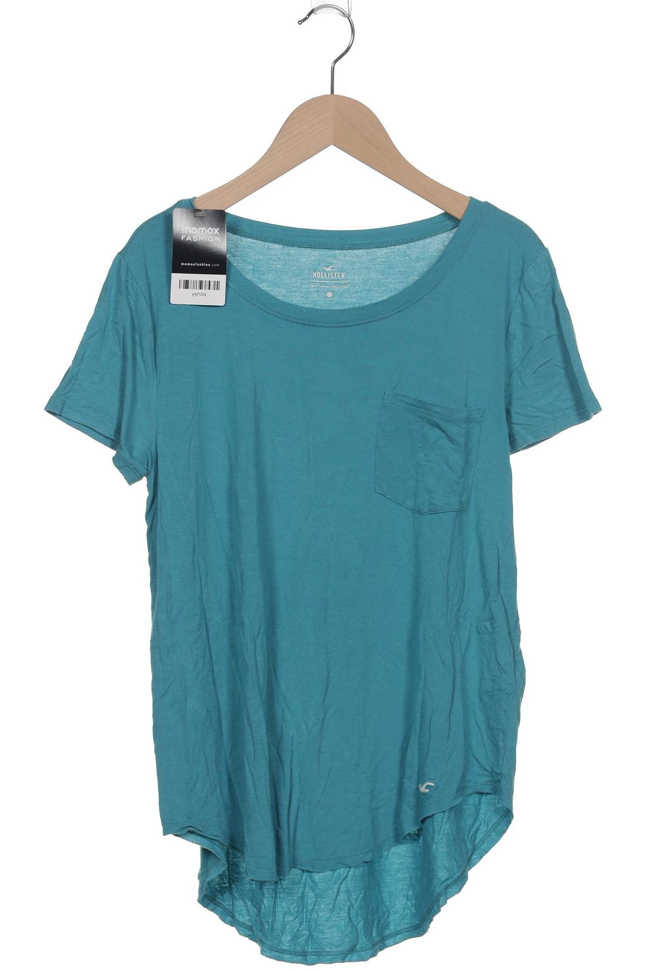 

Hollister Damen T-Shirt, blau, Gr. 36