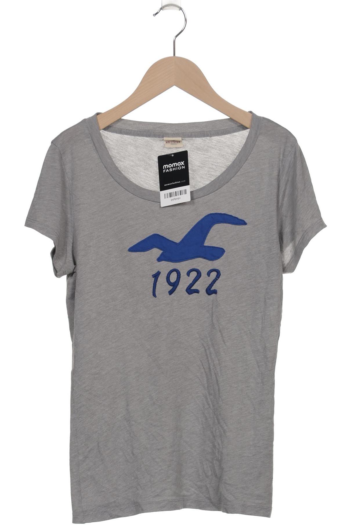 

Hollister Damen T-Shirt, grau, Gr. 36