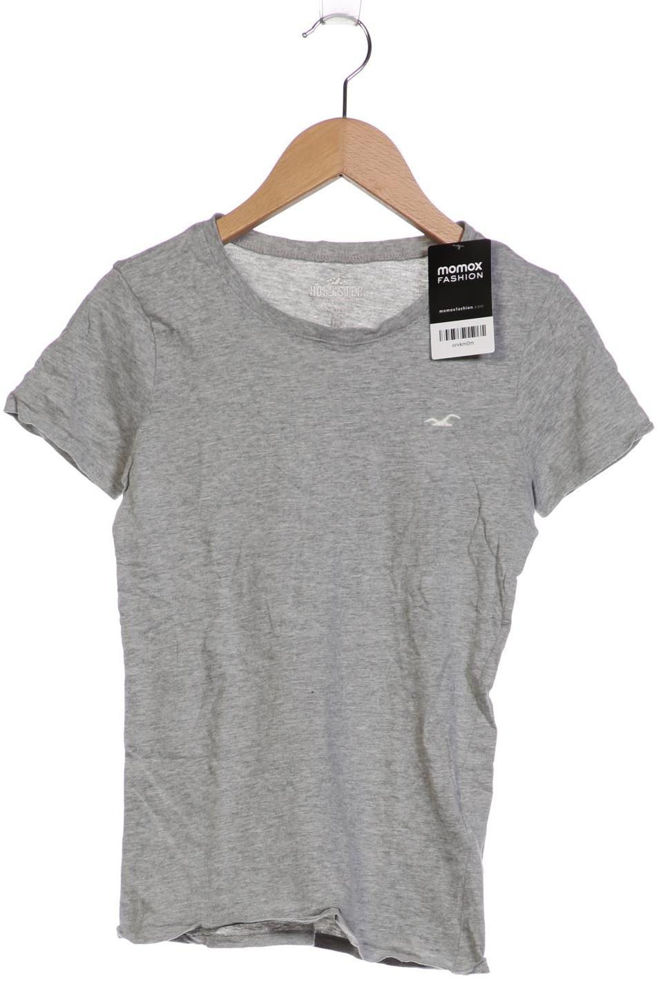 

Hollister Damen T-Shirt, grau, Gr. 34