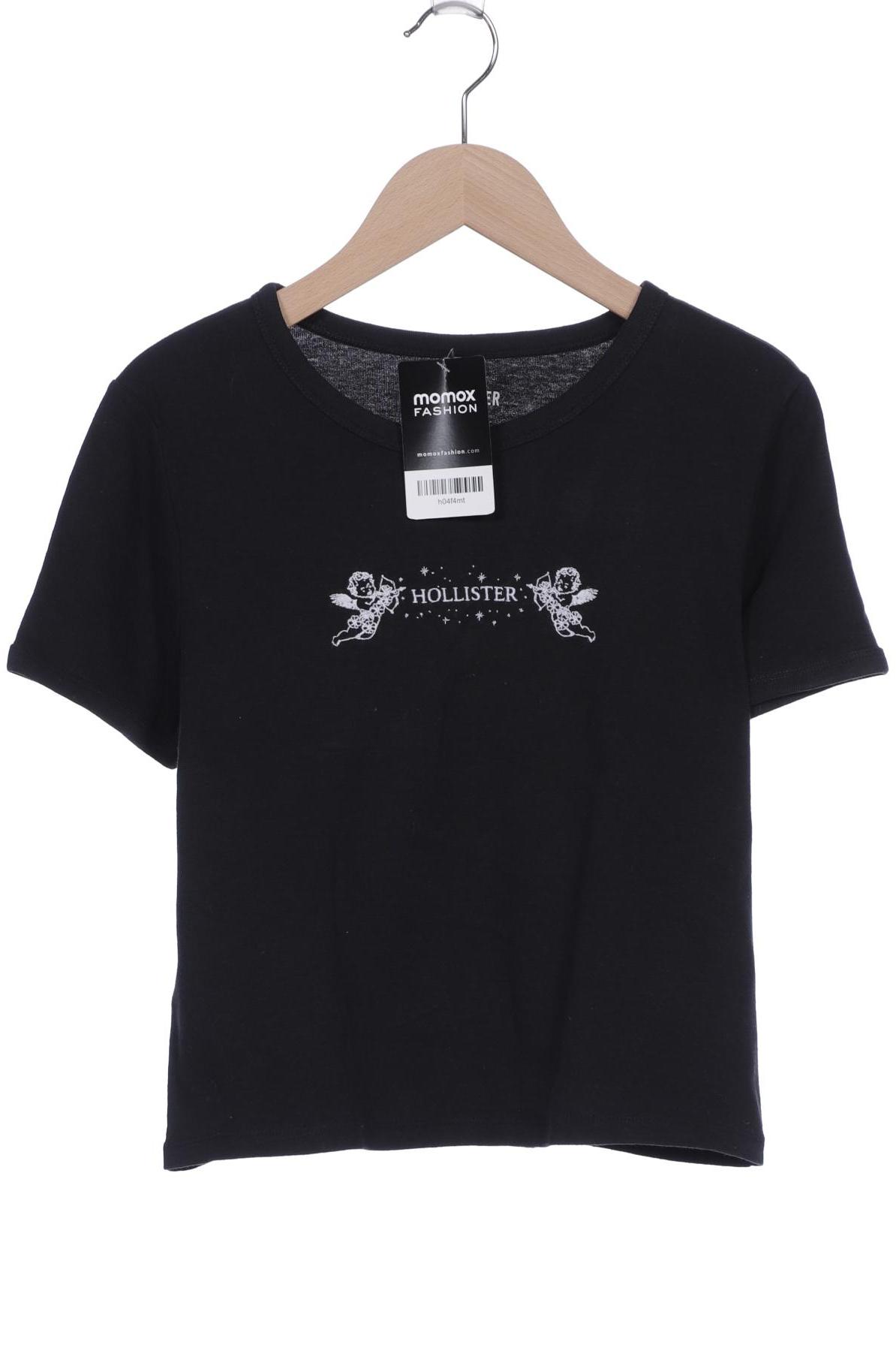 

Hollister Damen T-Shirt, schwarz