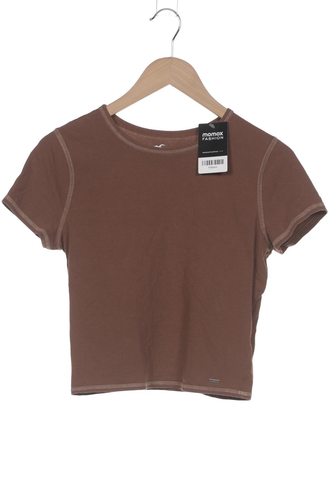 

Hollister Damen T-Shirt, braun, Gr. 42