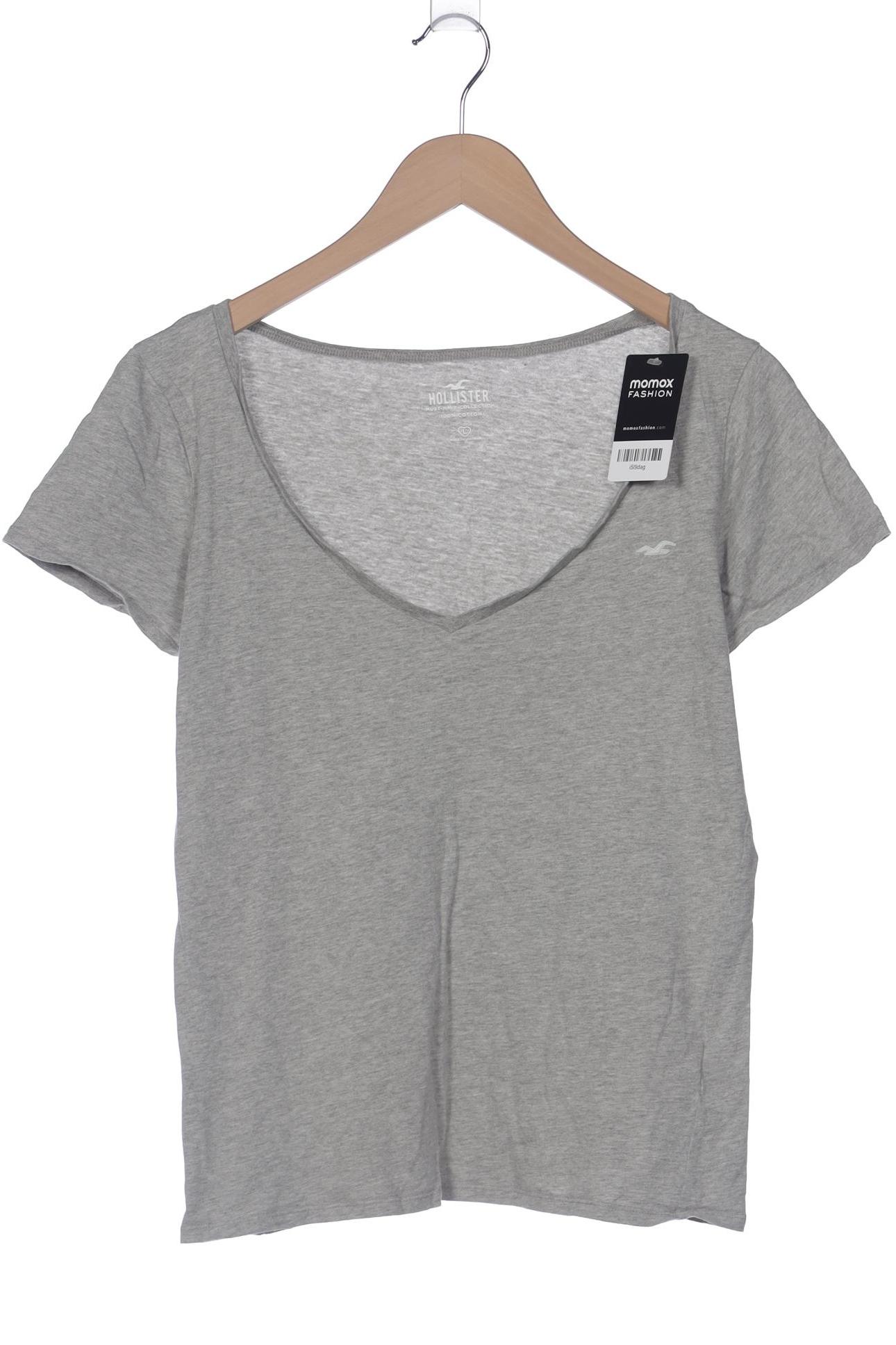 

Hollister Damen T-Shirt, grau, Gr. 42
