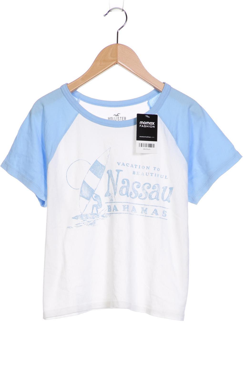 

Hollister Damen T-Shirt, weiß, Gr. 42