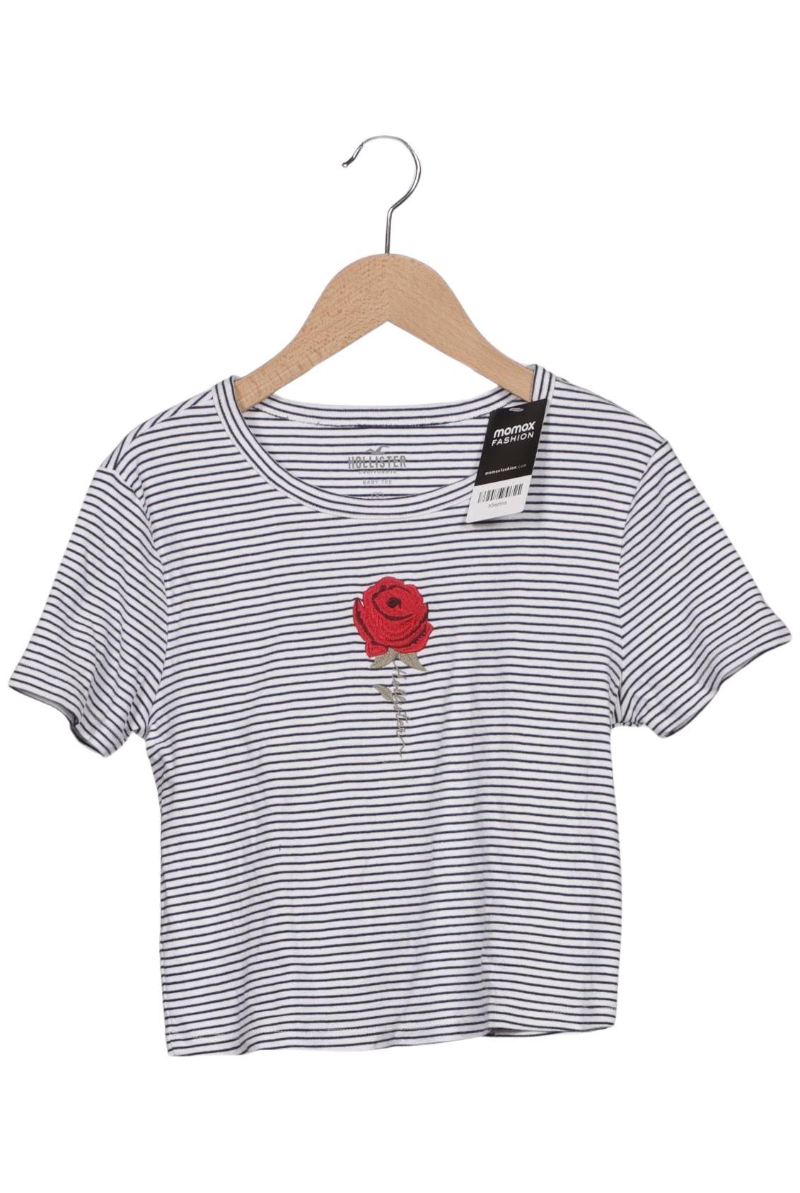 

Hollister Damen T-Shirt, weiß, Gr. 36