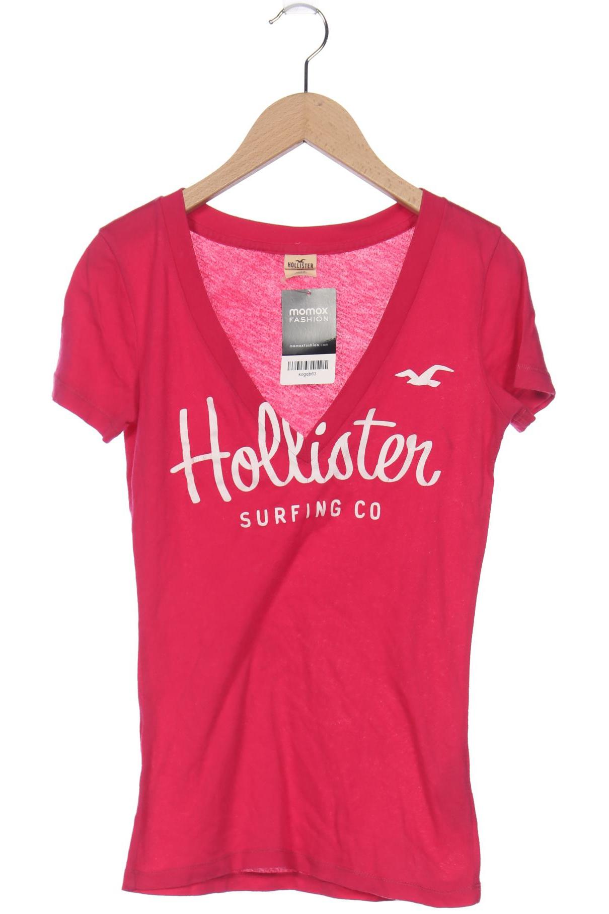 

Hollister Damen T-Shirt, pink, Gr. 34