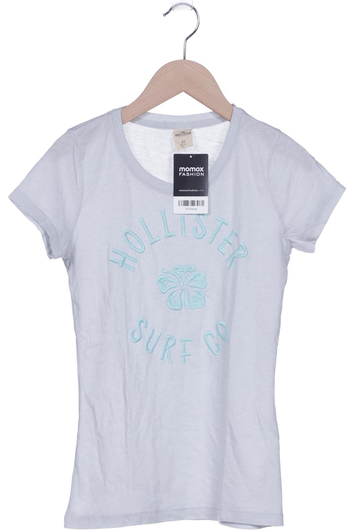 

Hollister Damen T-Shirt, hellblau