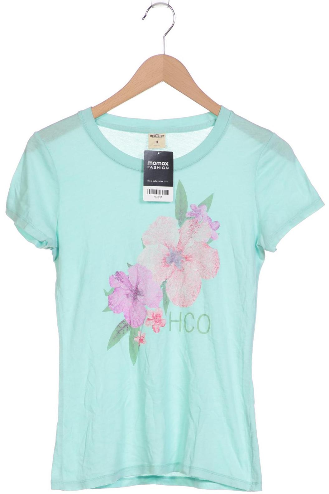 

Hollister Damen T-Shirt, türkis, Gr. 38