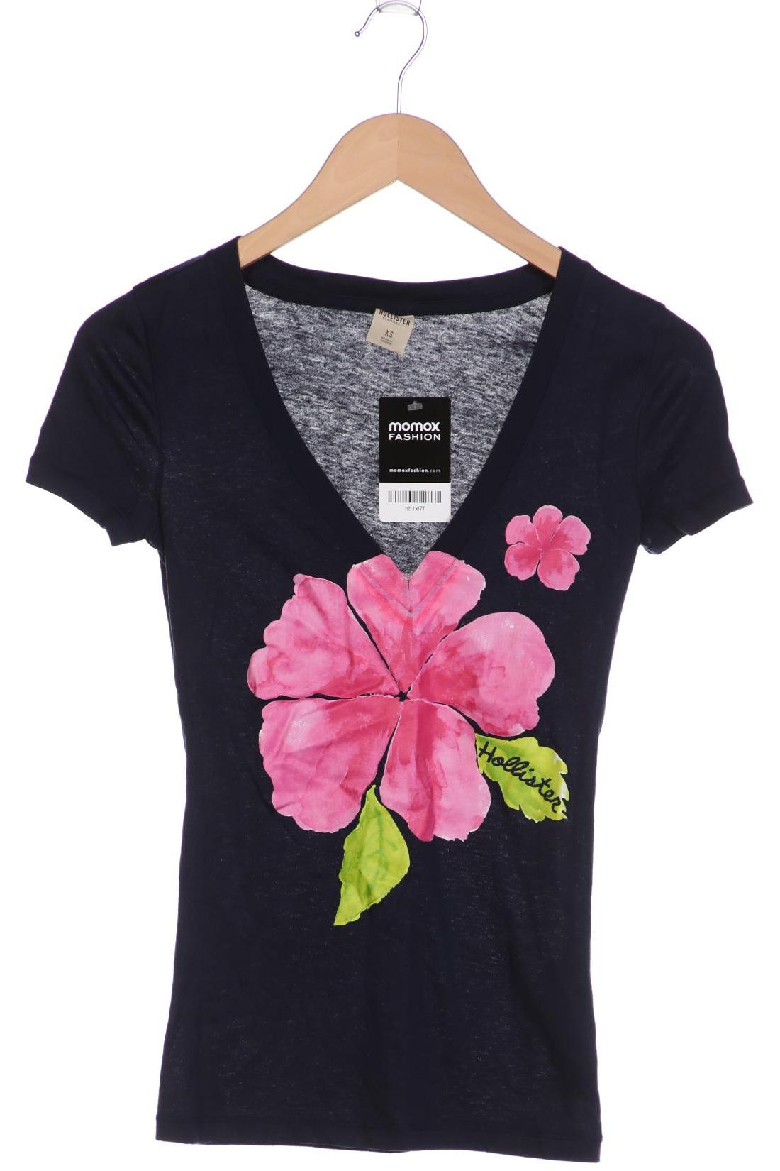 

Hollister Damen T-Shirt, marineblau