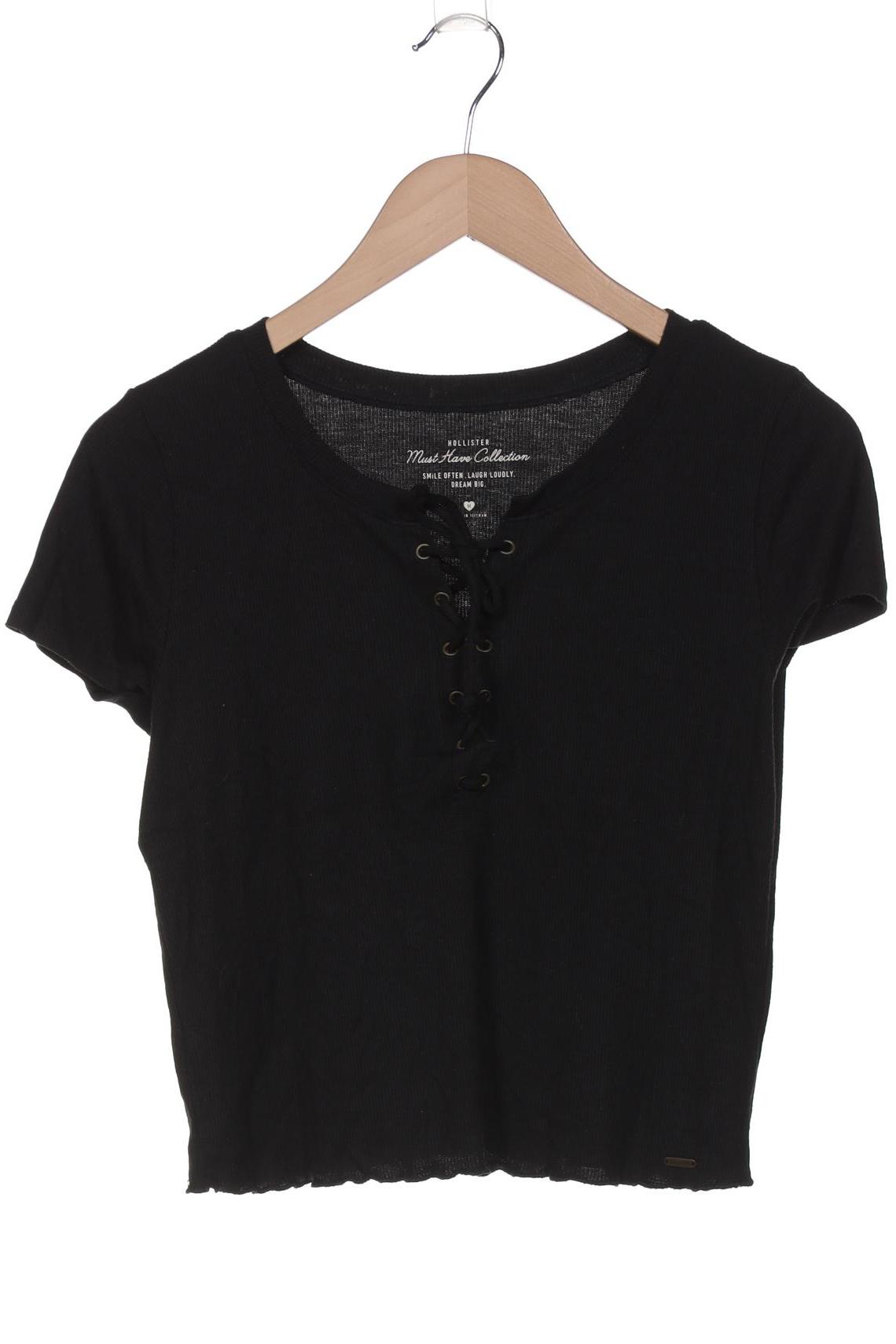 

Hollister Damen T-Shirt, schwarz, Gr. 38