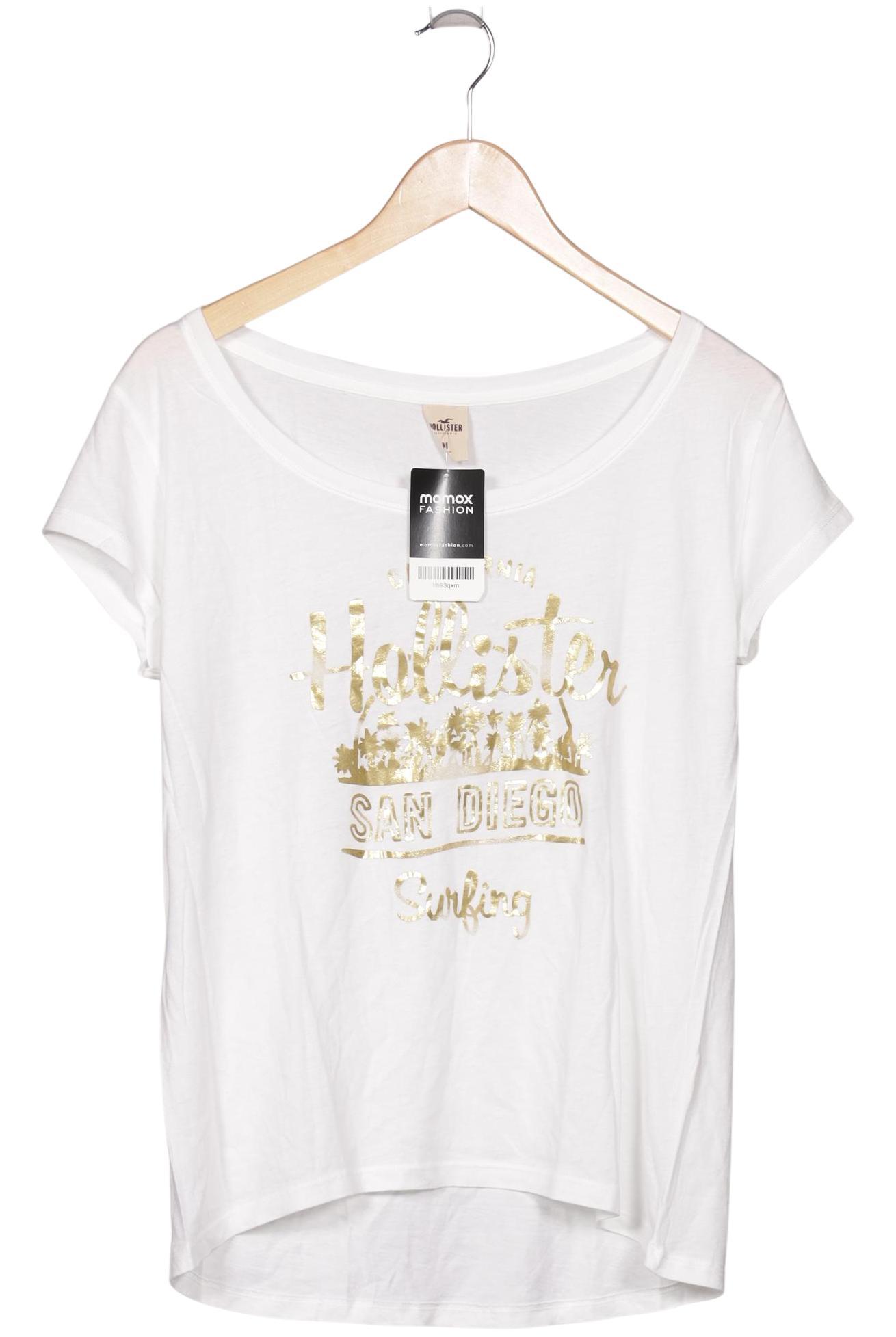 

Hollister Damen T-Shirt, weiß, Gr. 38