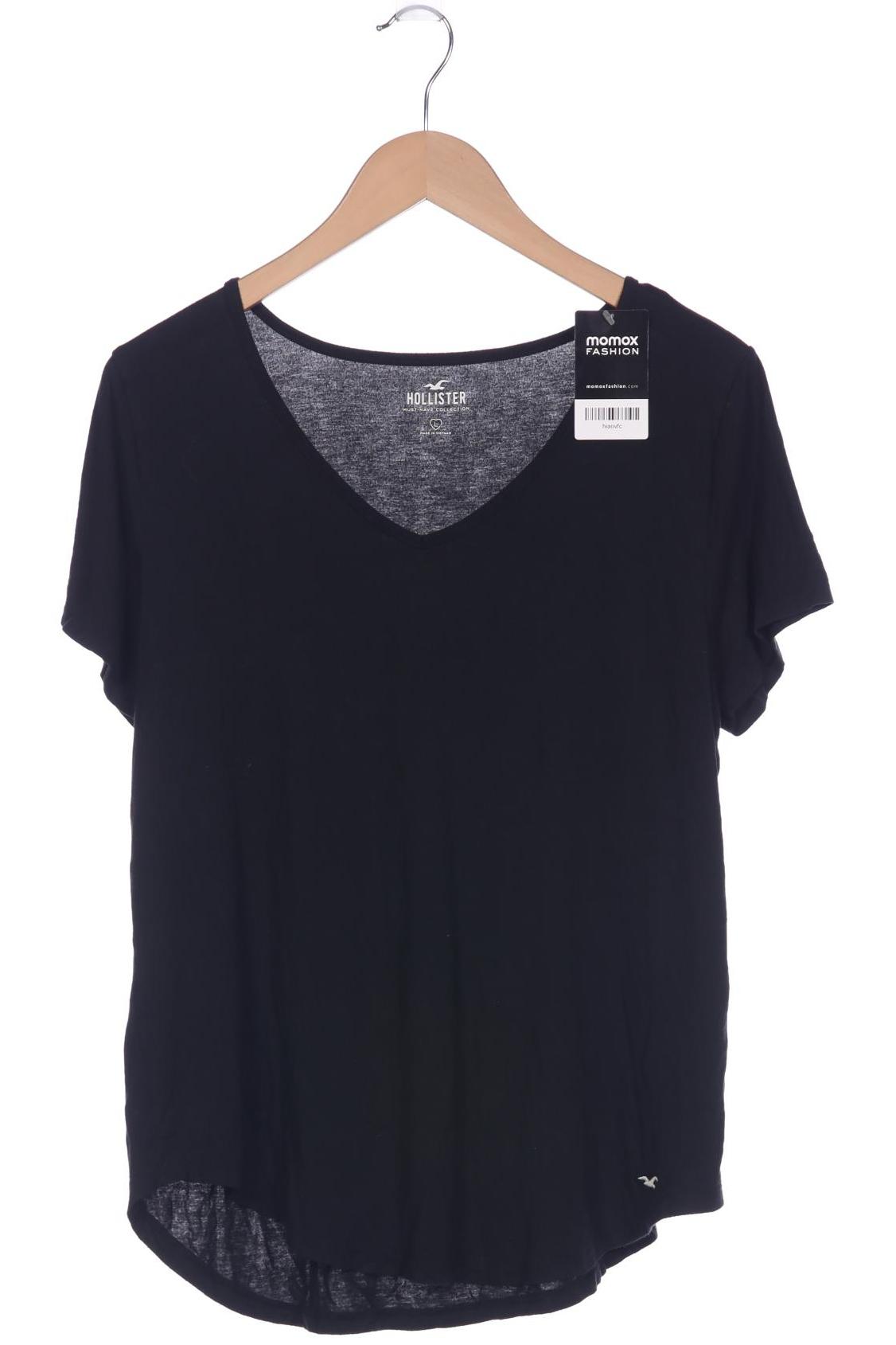 

Hollister Damen T-Shirt, schwarz, Gr. 42