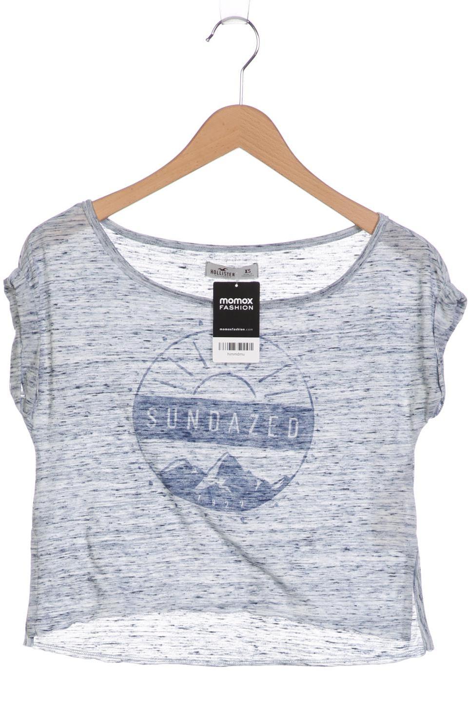 

Hollister Damen T-Shirt, blau