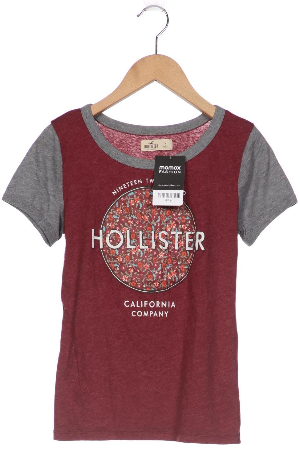 

Hollister Damen T-Shirt, bordeaux