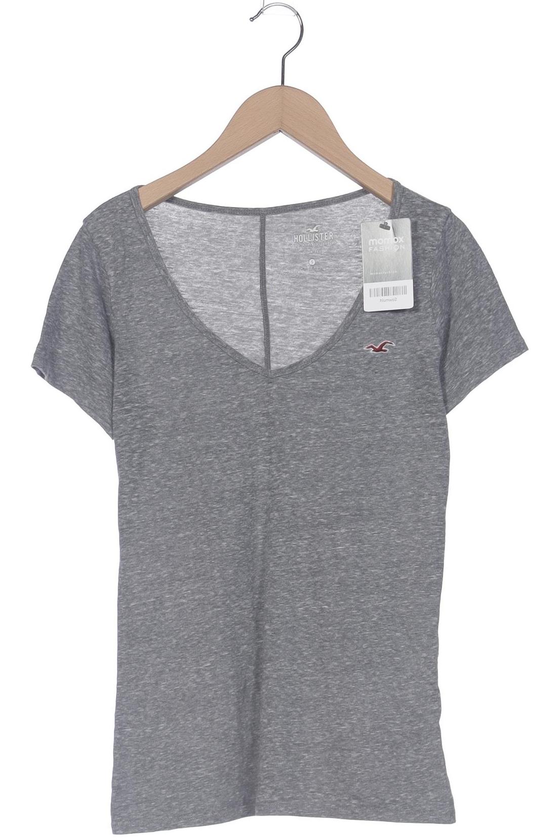 

Hollister Damen T-Shirt, grau, Gr. 36