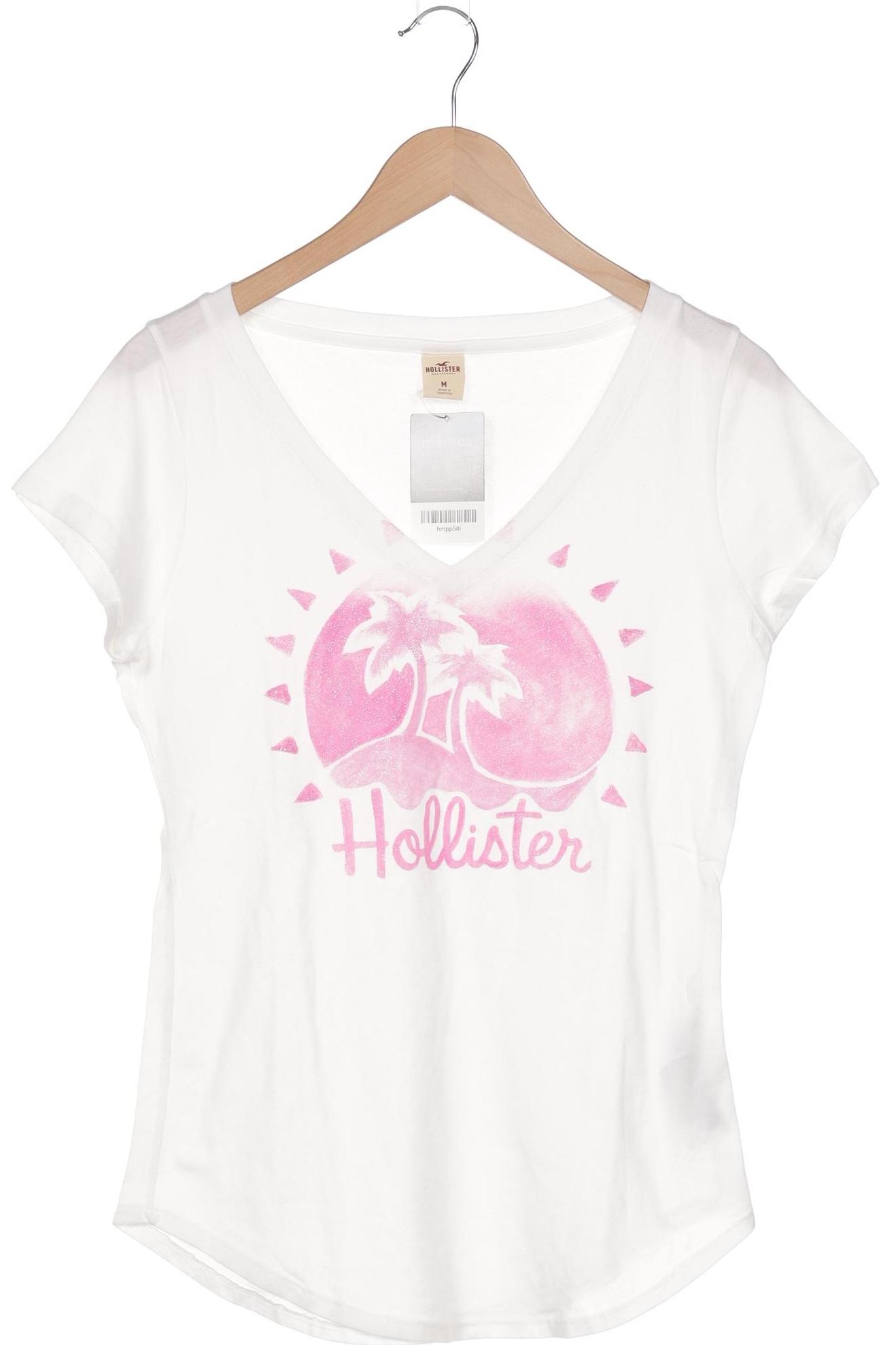 

Hollister Damen T-Shirt, weiß, Gr. 38