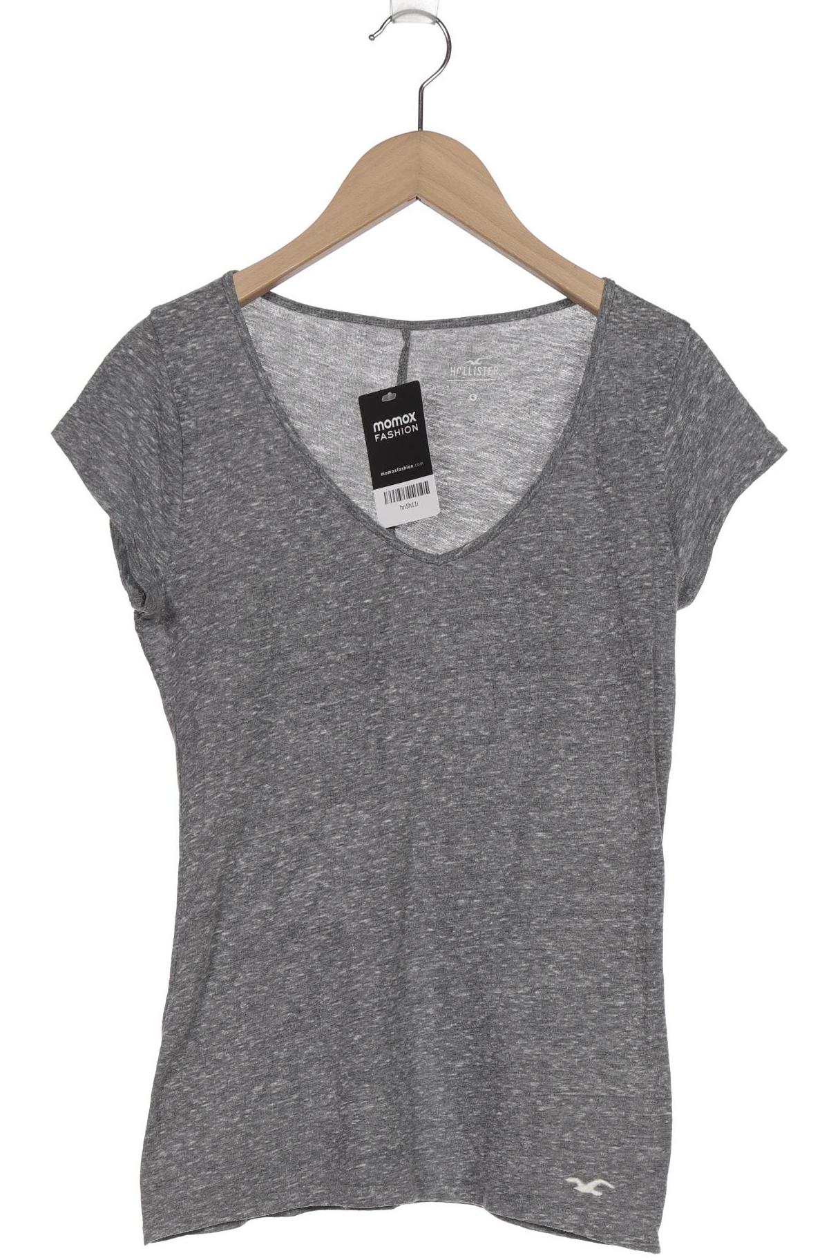 

Hollister Damen T-Shirt, grau, Gr. 36