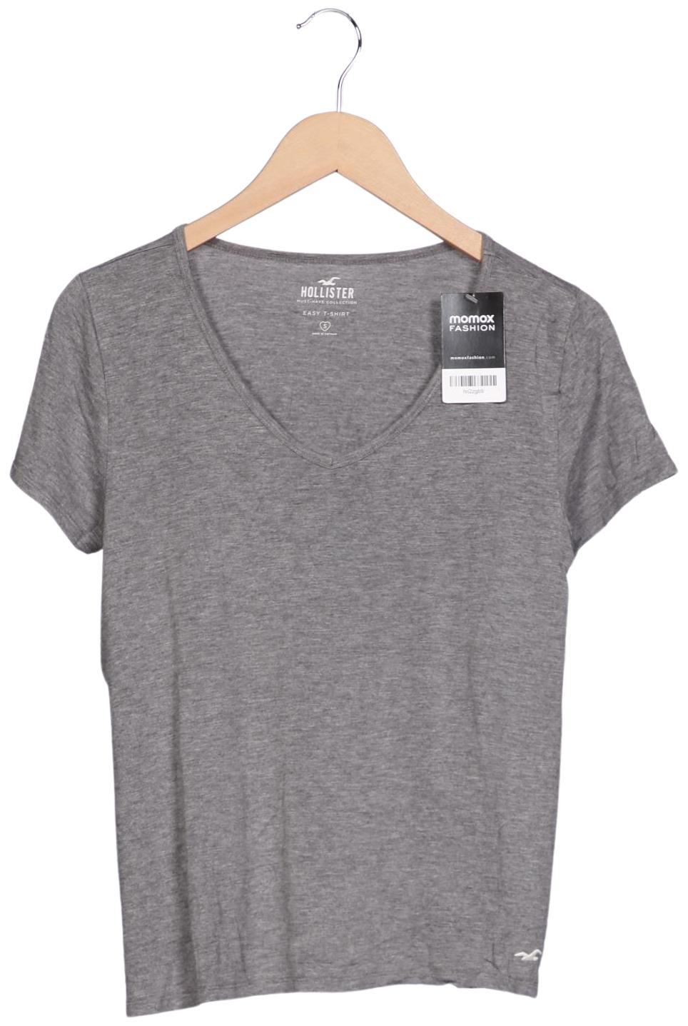 

Hollister Damen T-Shirt, grau, Gr. 36