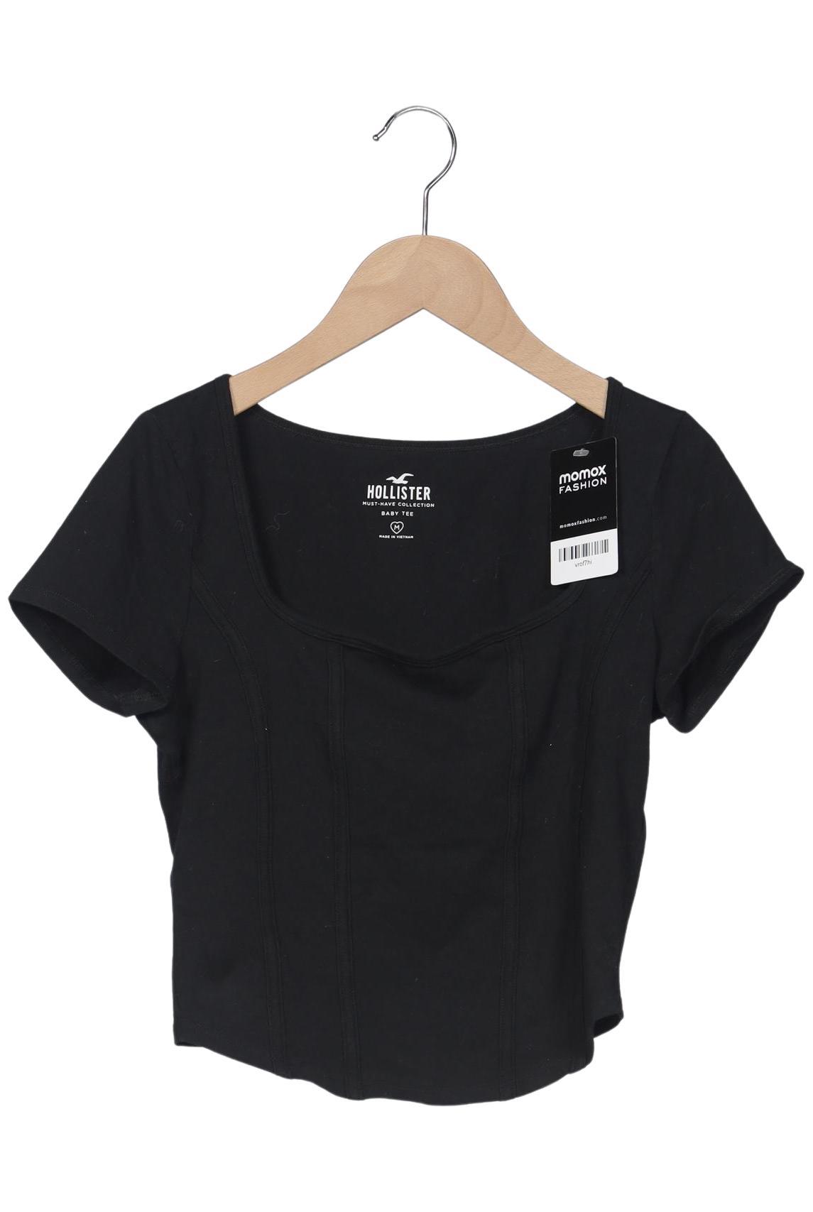 

Hollister Damen T-Shirt, schwarz, Gr. 38