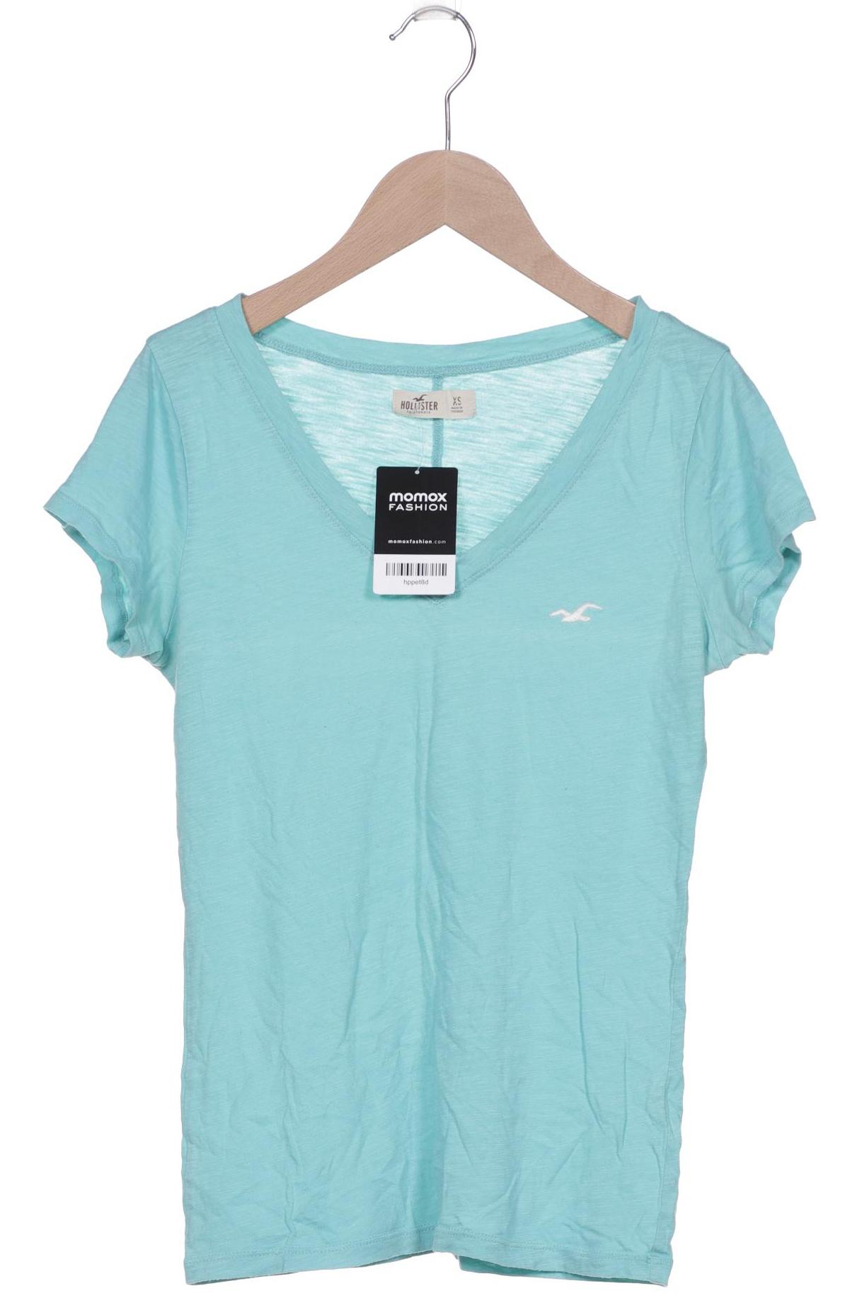 

Hollister Damen T-Shirt, türkis
