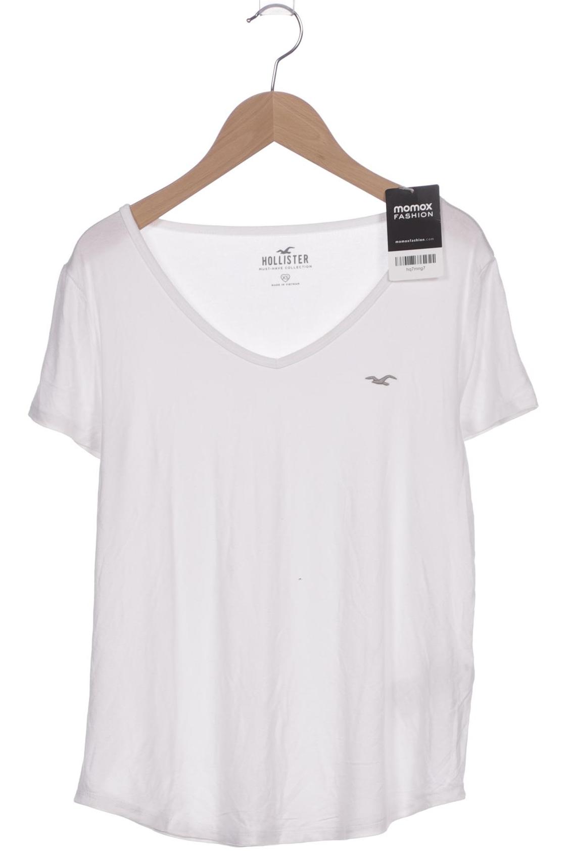 

Hollister Damen T-Shirt, weiß, Gr. 34