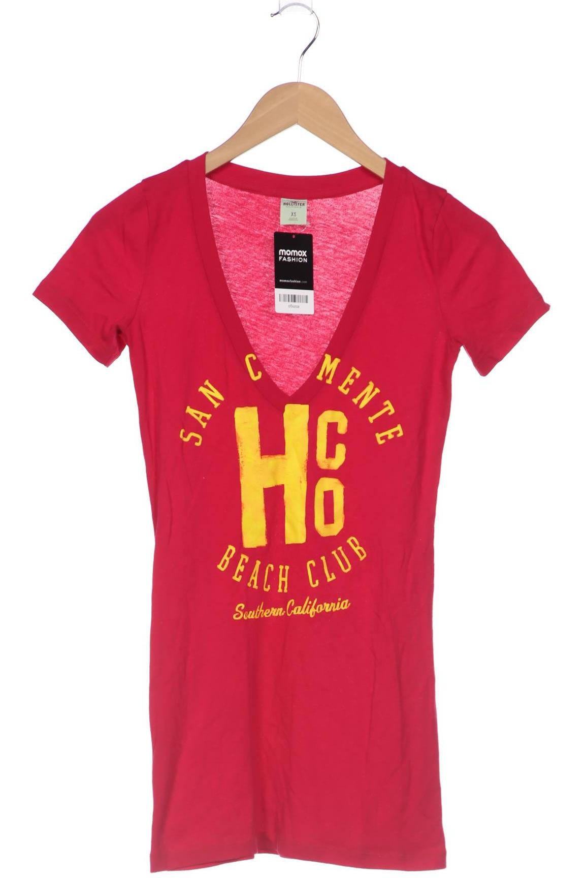 

Hollister Damen T-Shirt, pink, Gr. 34