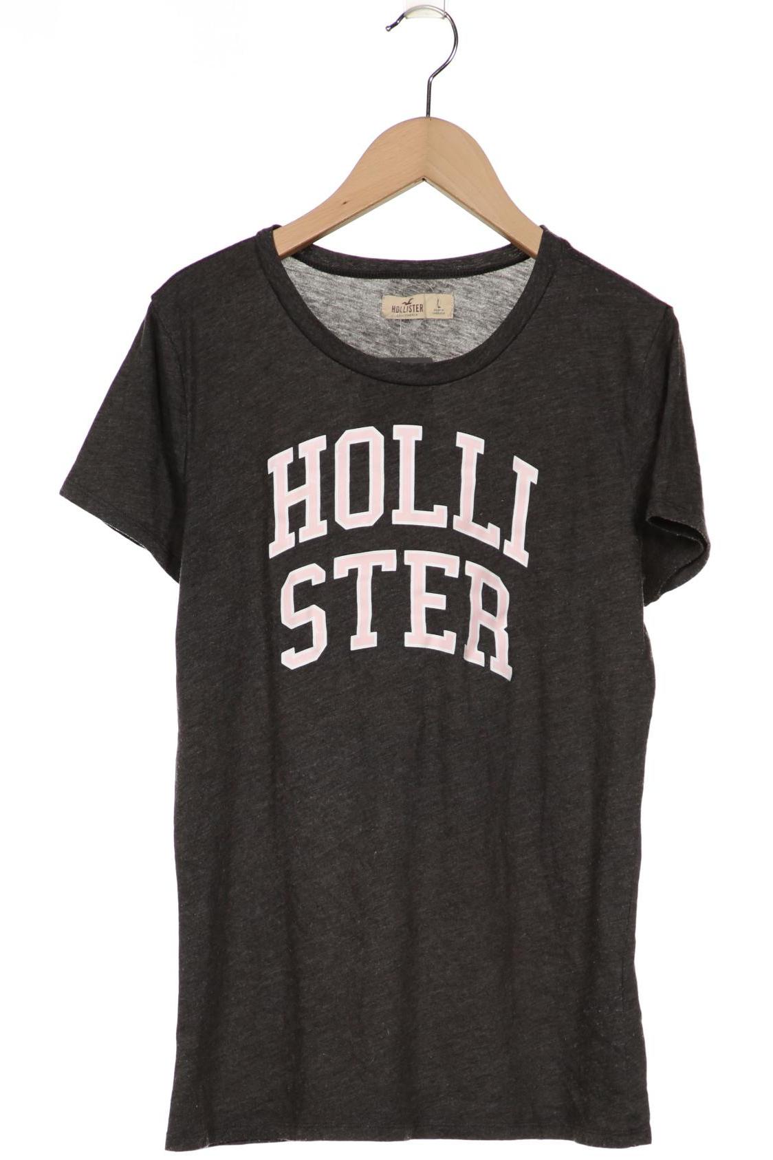 

Hollister Damen T-Shirt, grau, Gr. 42