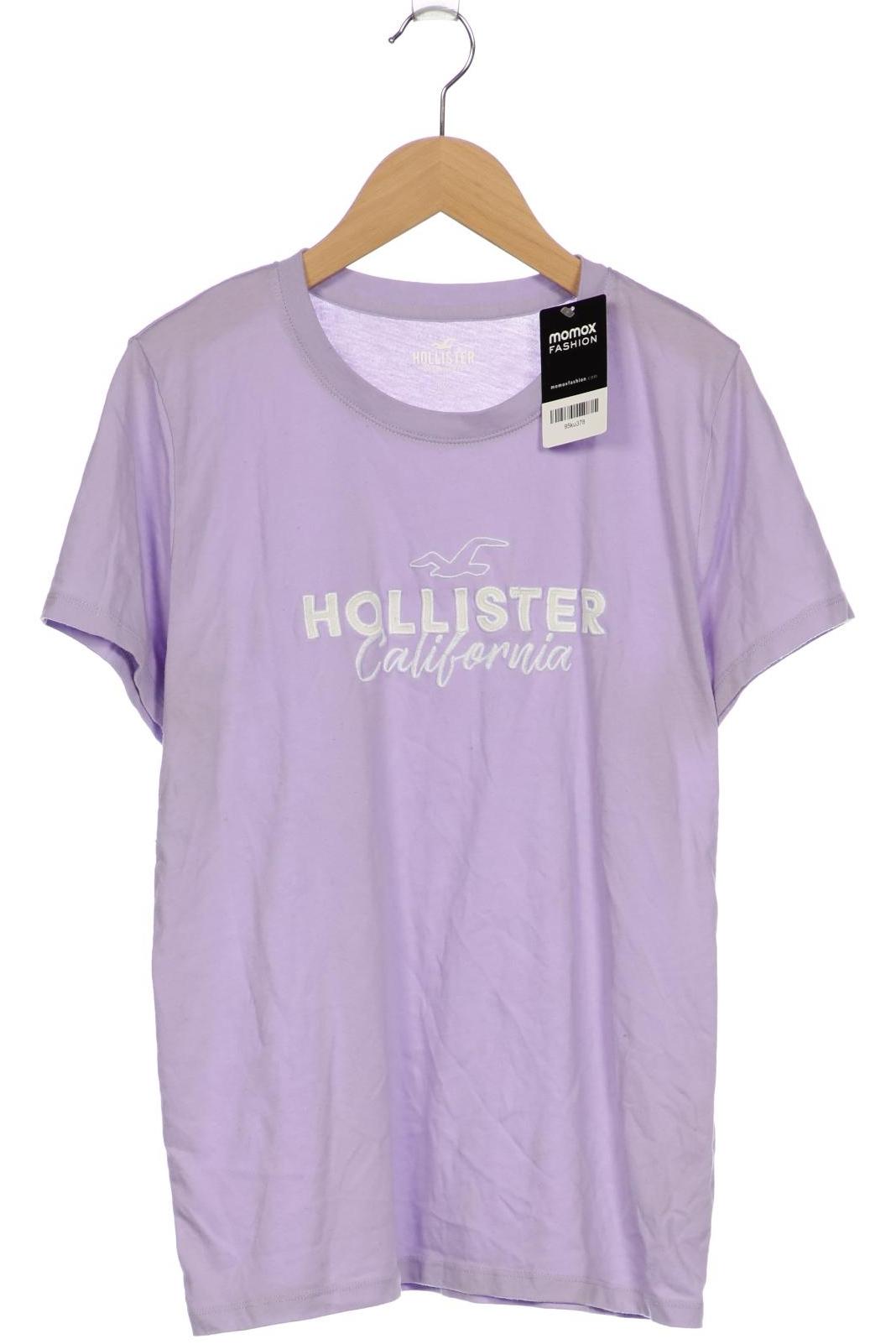 

Hollister Damen T-Shirt, flieder, Gr. 42