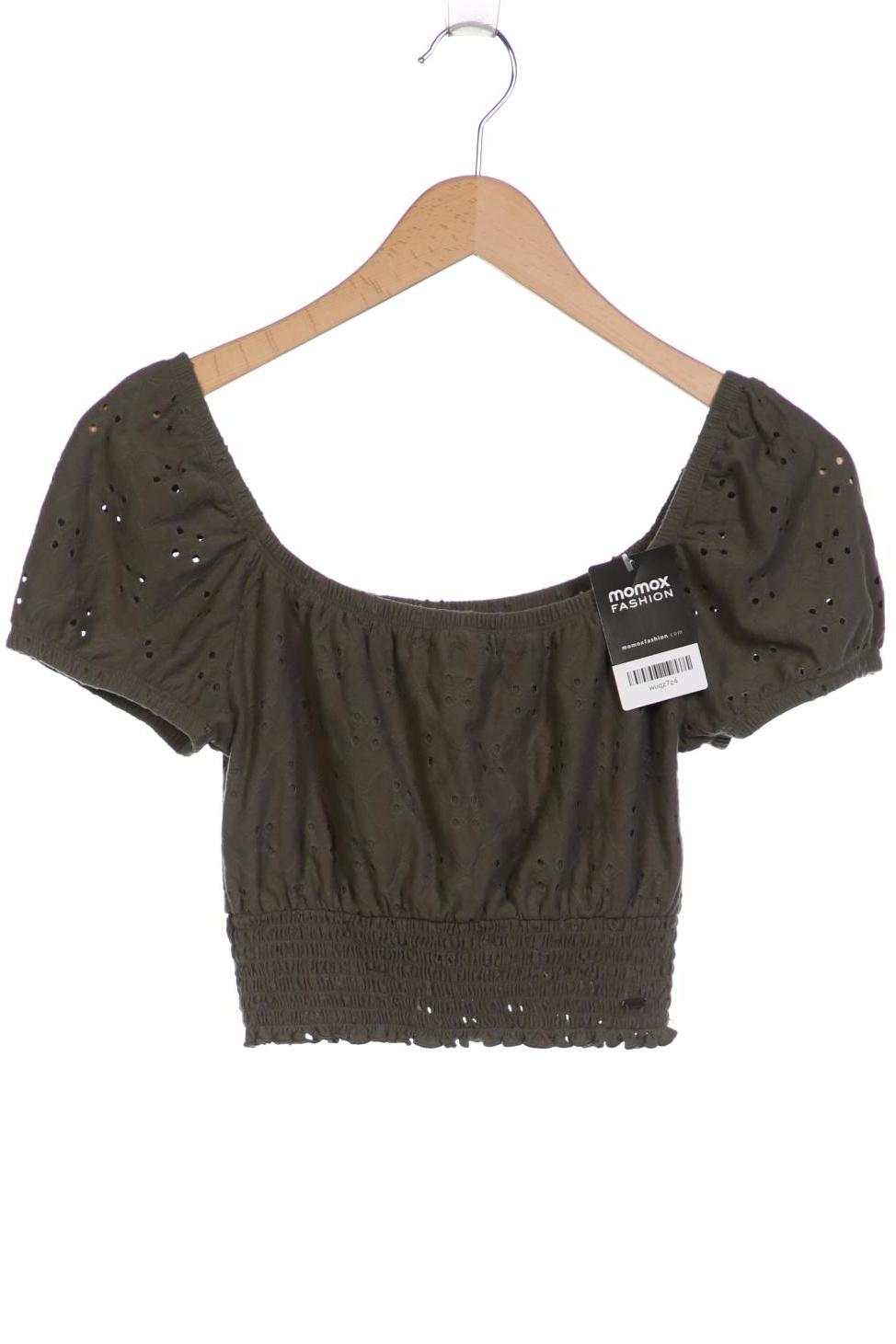 

Hollister Damen T-Shirt, grün, Gr. 34