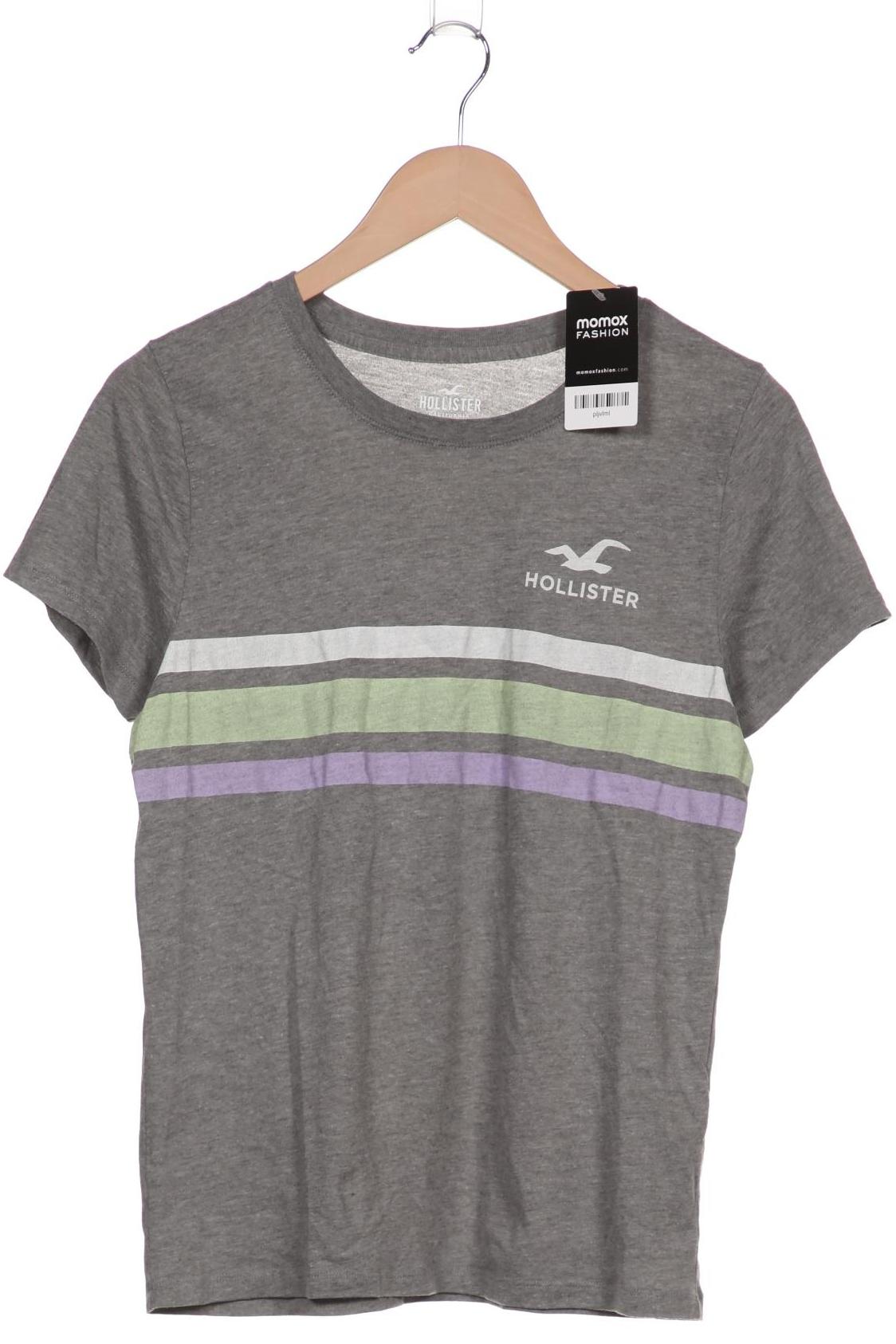 

Hollister Damen T-Shirt, grau, Gr. 38