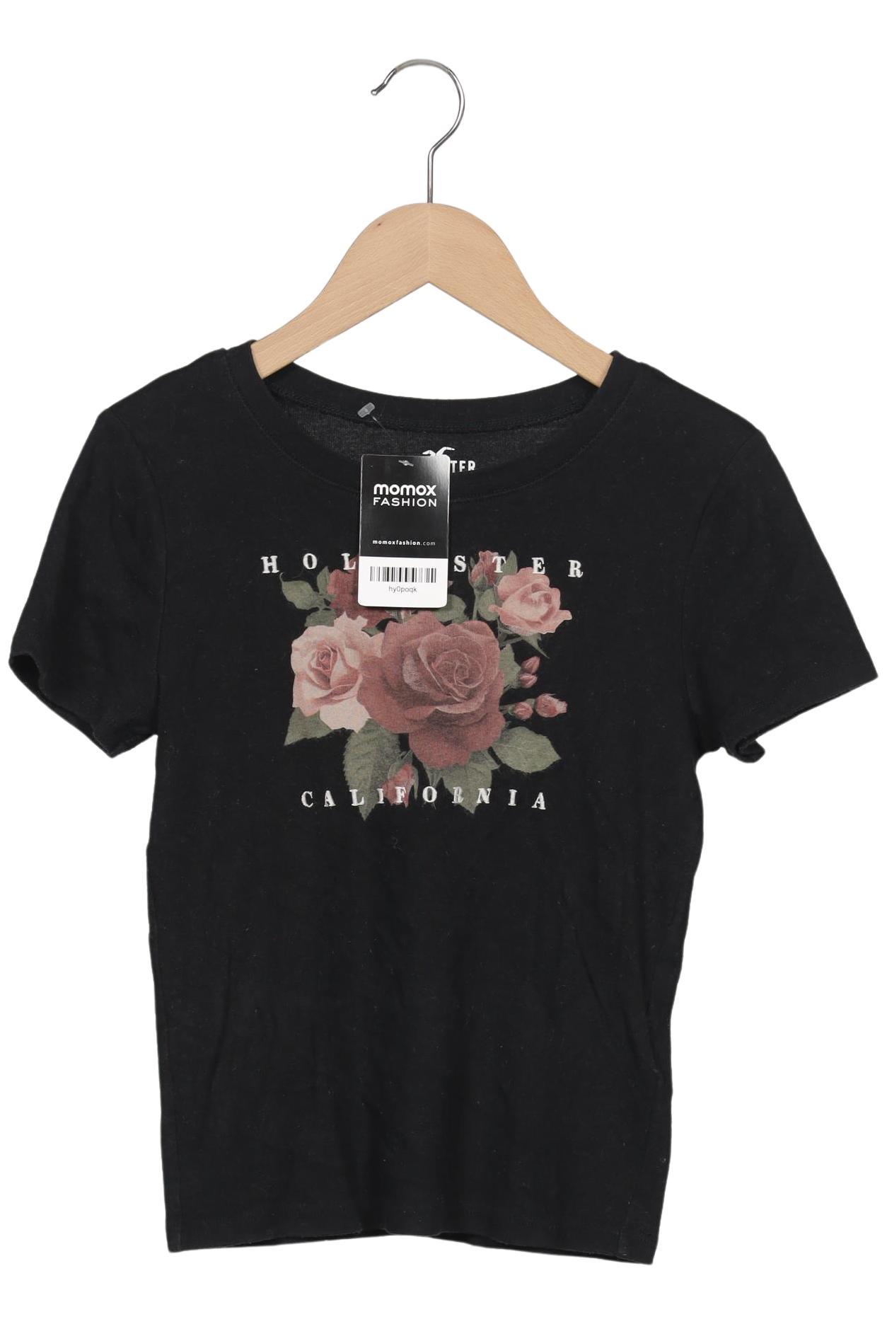 

Hollister Damen T-Shirt, schwarz, Gr. 34